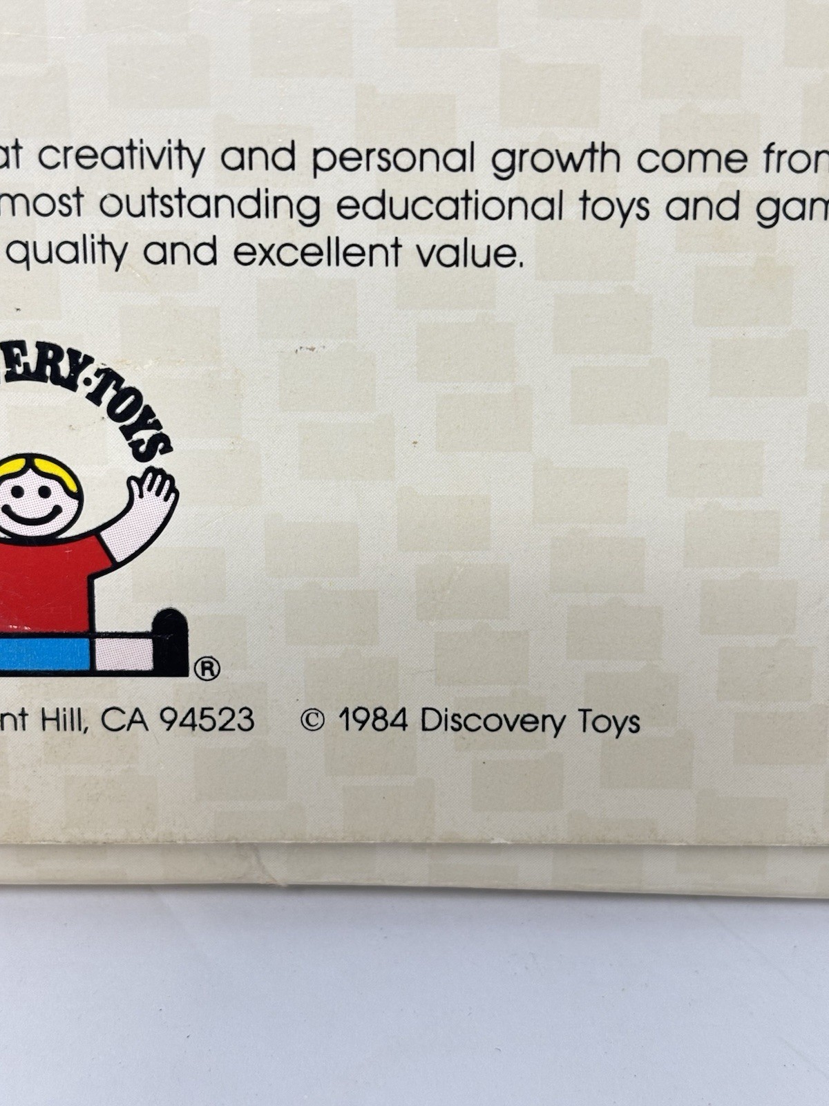 1984 Discovery Toys Creative Moments Craft Project Cards Ages 4-9 Home Education