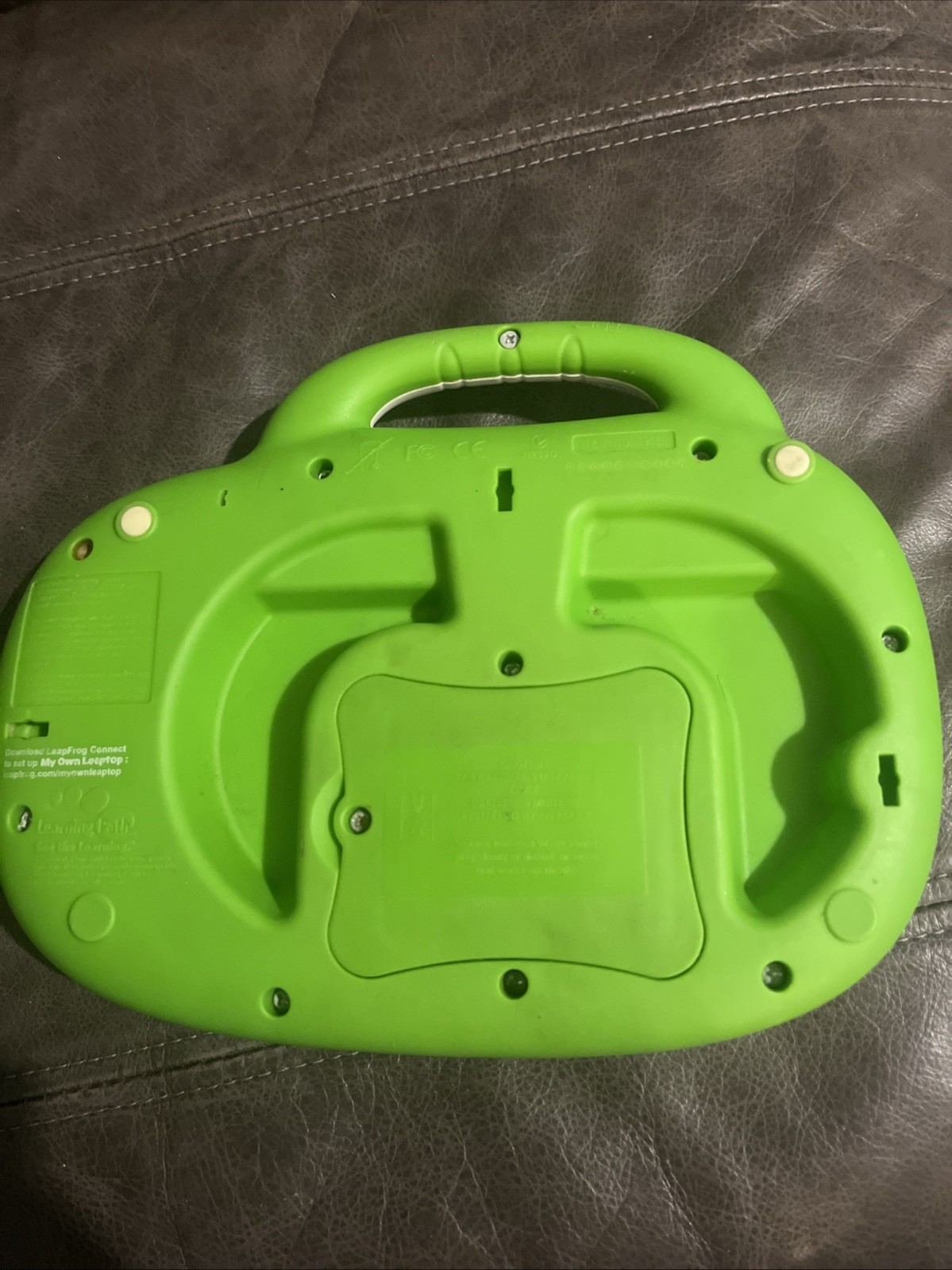 Leapfrog My Own LeapTop Laptop Tested Works Great Green Includes USB See Pics