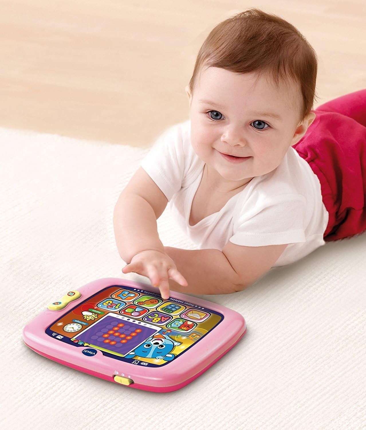 Light-Up Baby Touch Tablet, Pink
