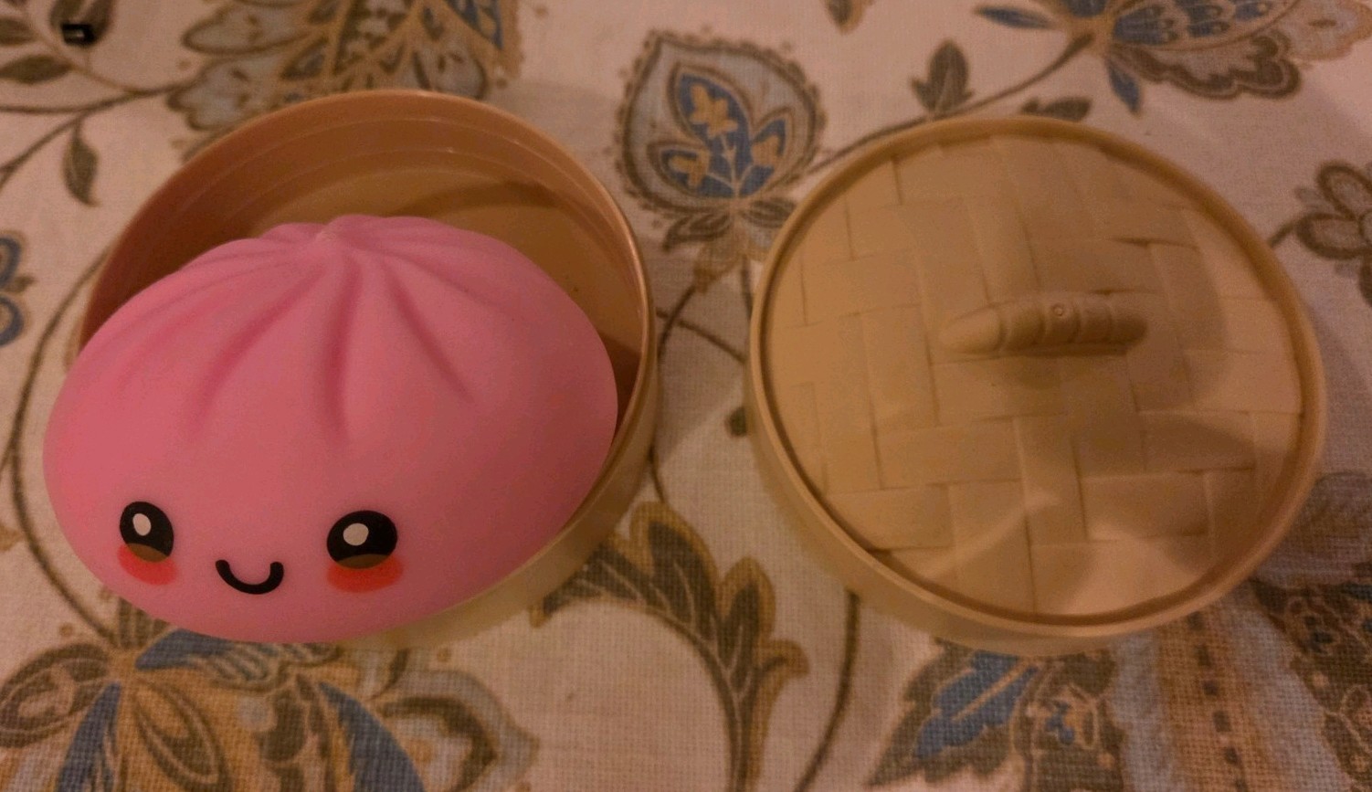 Mystery Dumpling Squishy 🔥 The Original Stuffed Bun Edition Pink TikTok Trend