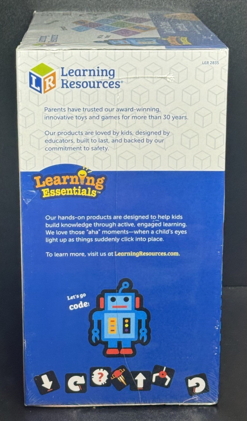 NEW Learning Resources STEM Lets Go Code! Activity Set 50 Pieces Design-Code-Go