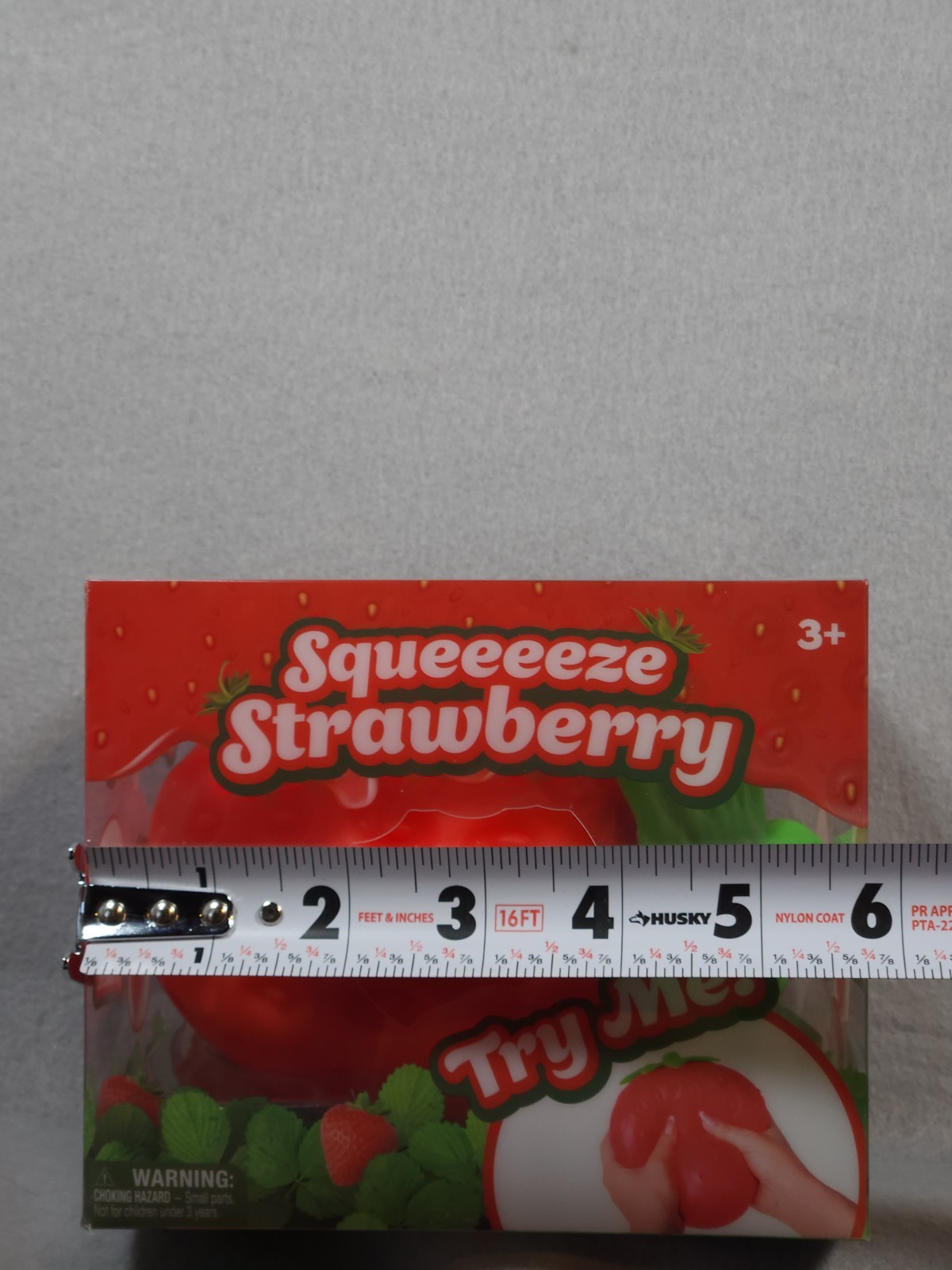 Sunny Days Jumbo Squeezy Strawberry Squishy Toy Stress Relief Sensory Fun Viral
