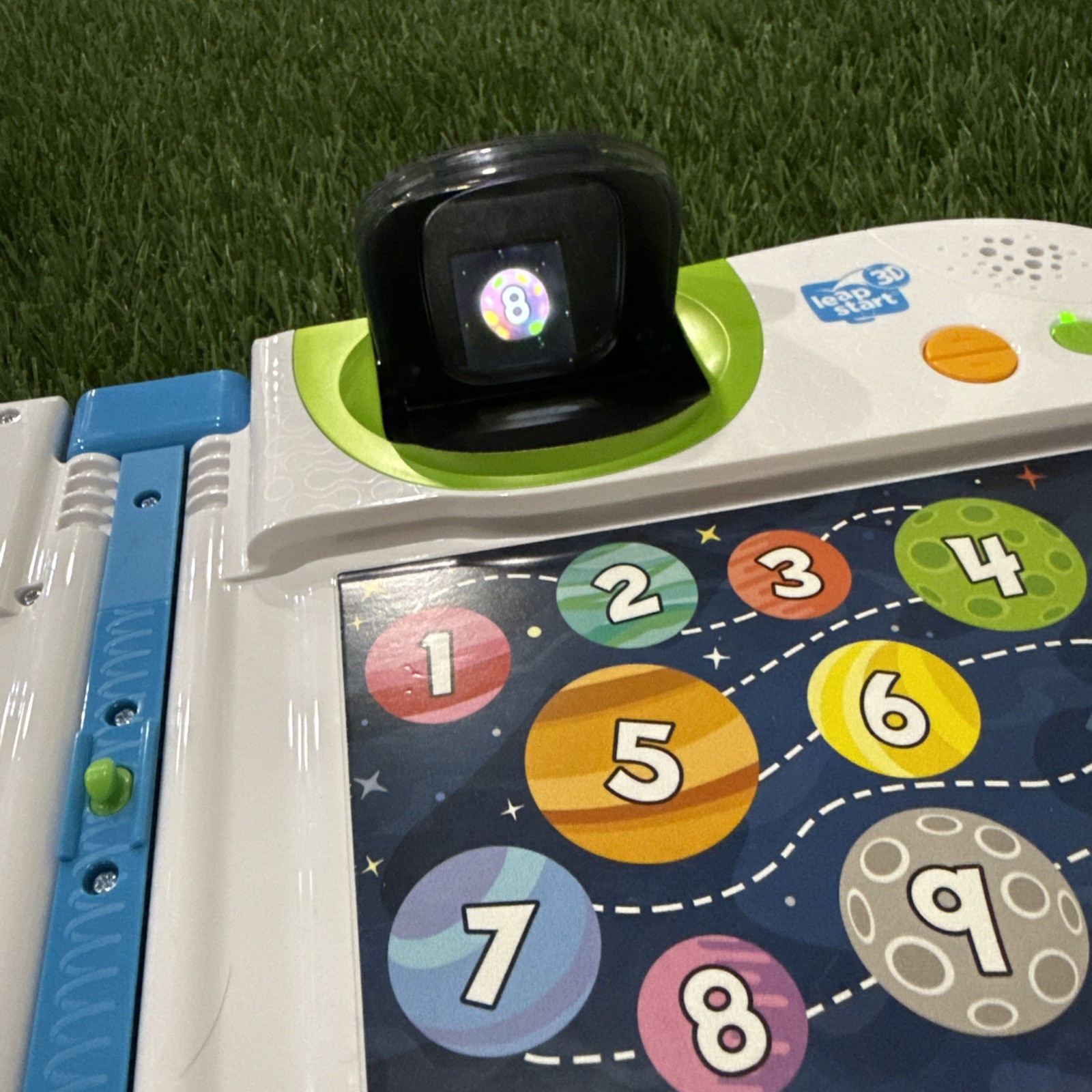 LeapFrog Leap Start 3D Green/Blue/White Learning System | Tested/Reset