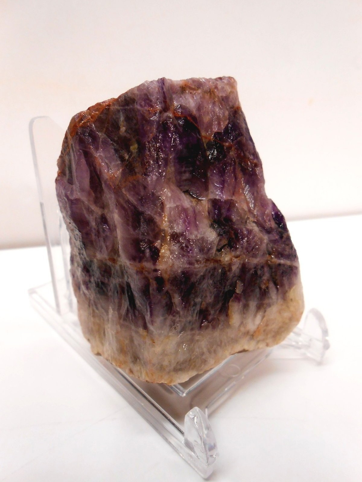 Rock Tumbler Gem Refill Kit Authentic Brazil Amethyst Crystal Rough-Rich Purp…
