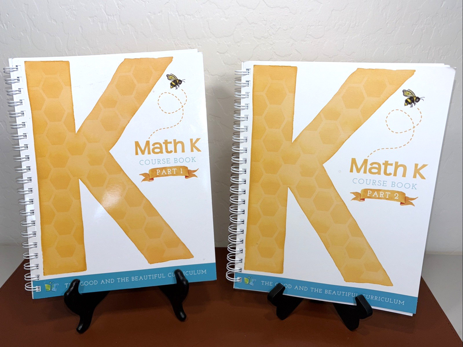 The Good and the Beautiful Math K Course Book Part 1 & 2 Bundle