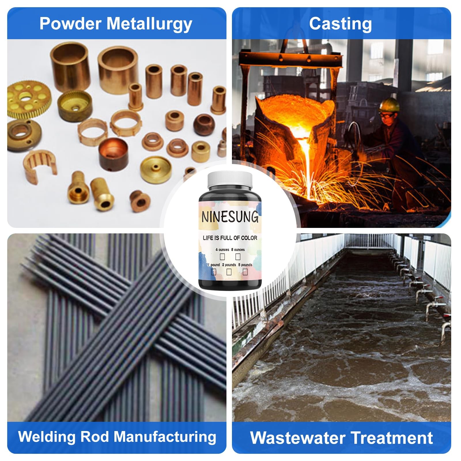 Iron Powder, Iron Filings, Iron Powder Filings Magnetic Power Magnet Education