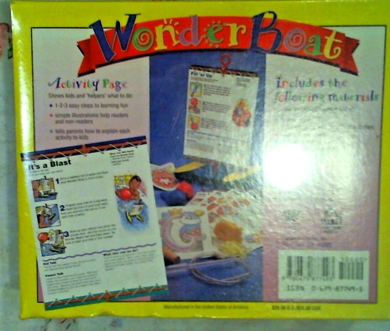 WONDER BOAT Science & Activity Kit – Ages 4 and Up – NEW & SEALED