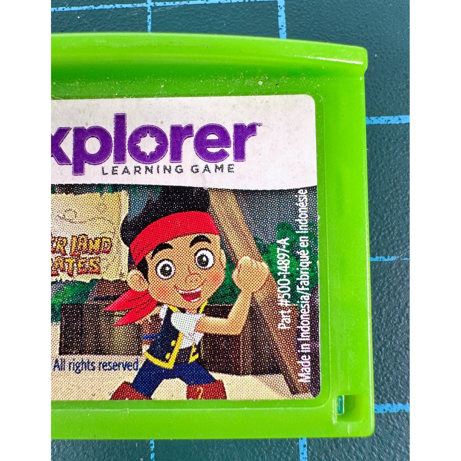LeapFrog Explorer Disney Jake and the Never Land Pirates Game 500-14897-A