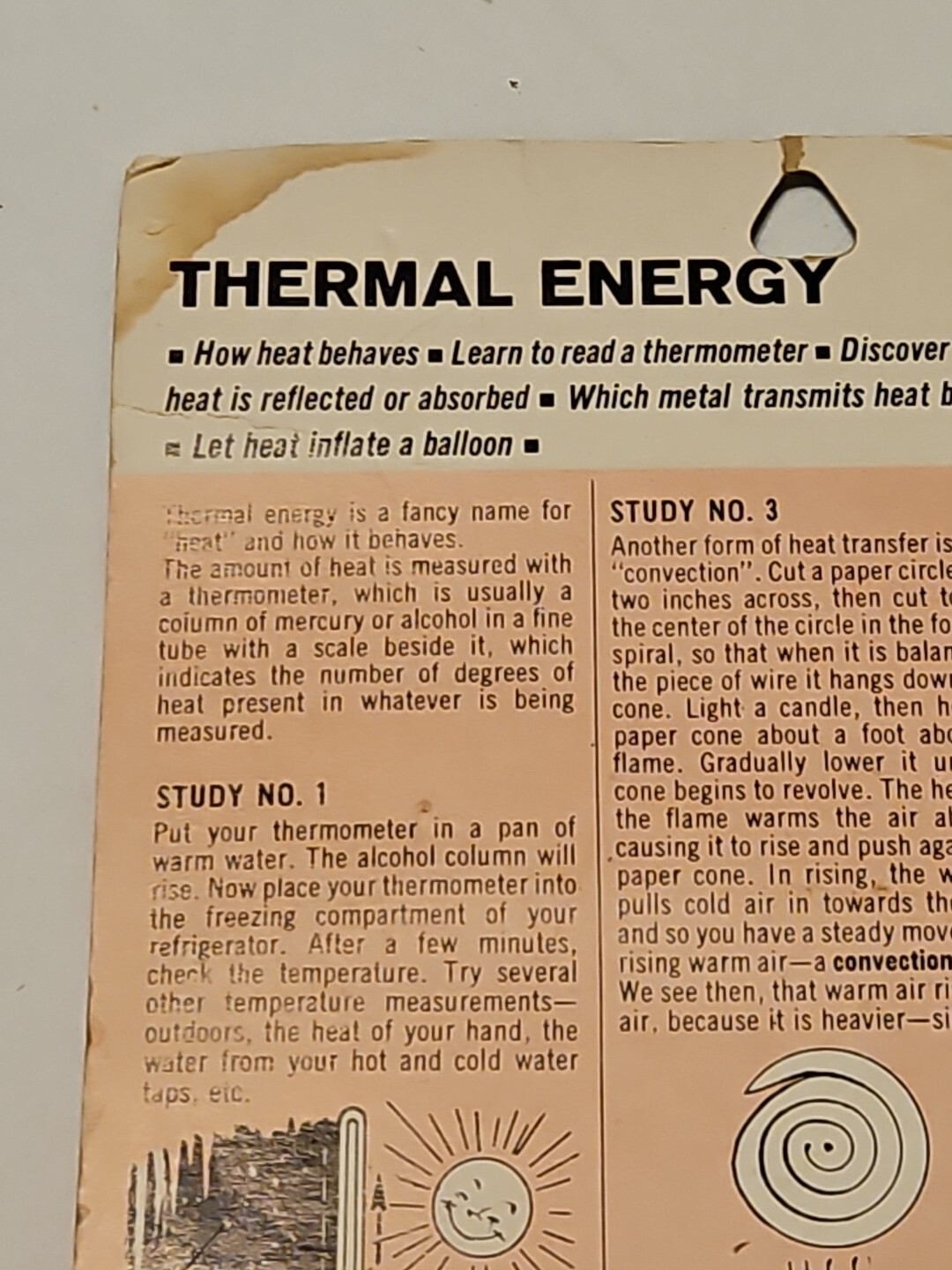 Vintage FUTURE SCIENTIST Series 4 THERMAL ENERGY 1968 RARE JAPAN