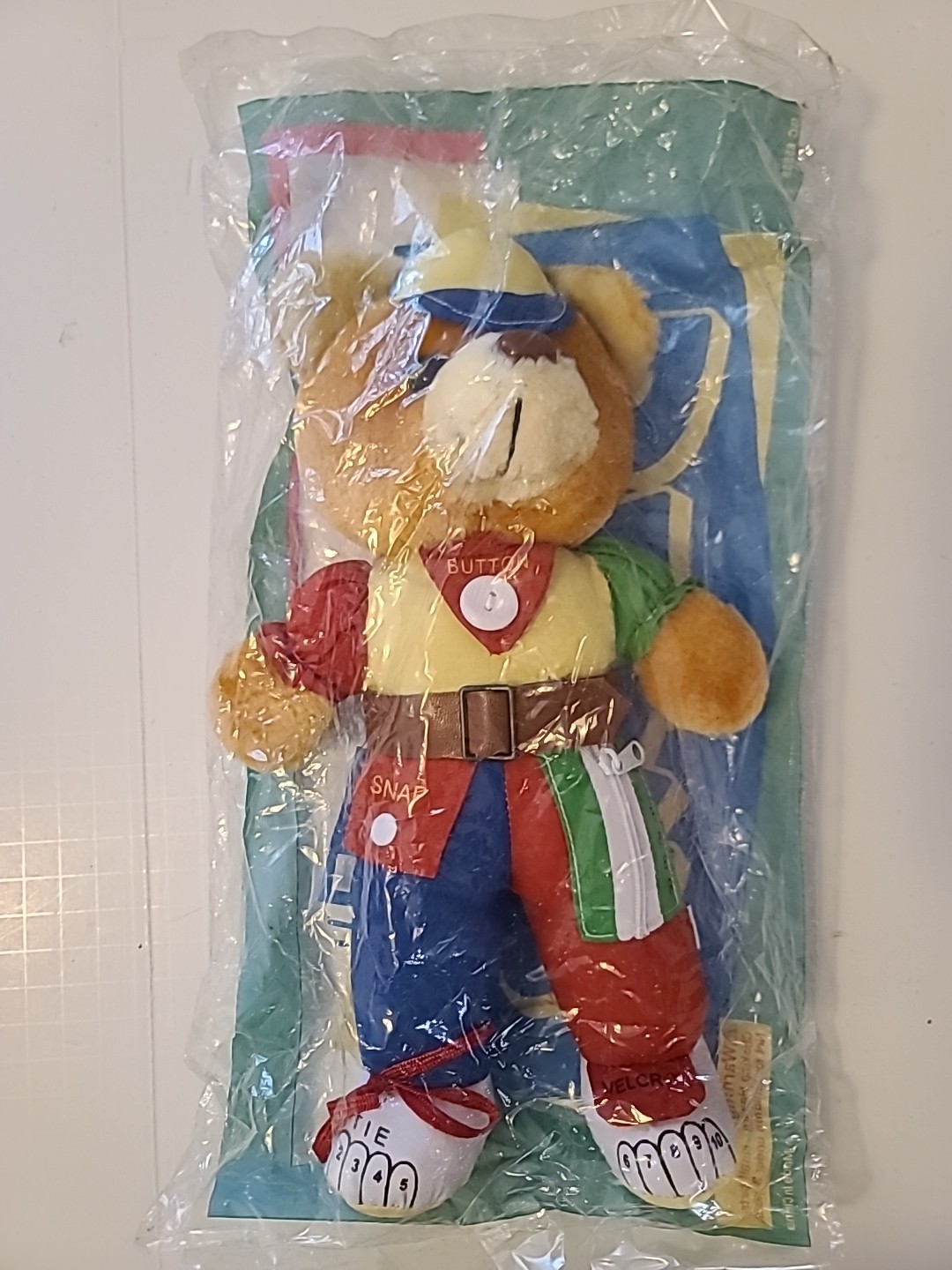 NEW Gary Charles Dress Me Bear Interactive Teddy 12″ Plush Stuffed Animal Toy