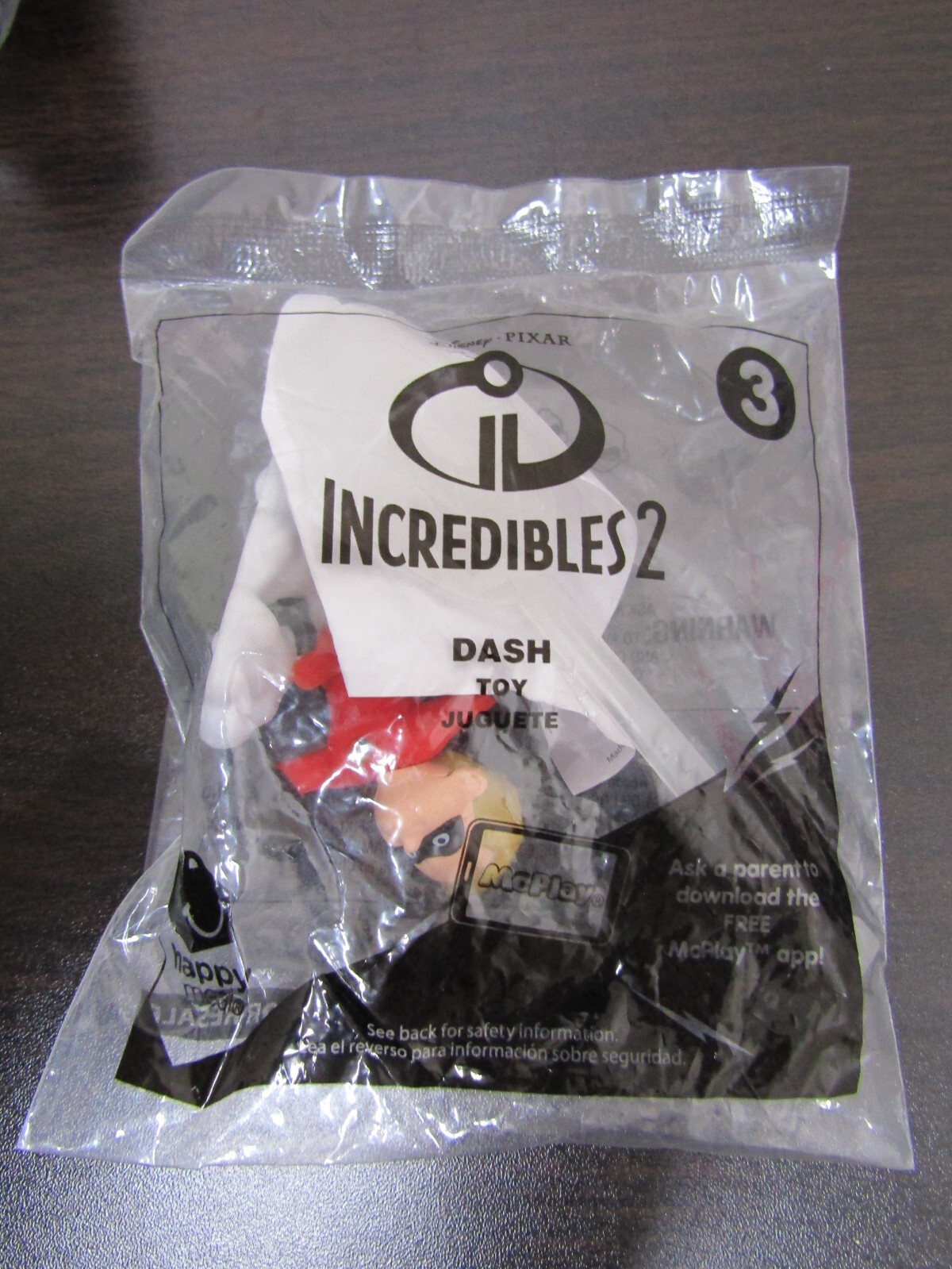New Incredibles 2 McDonald’s Happy Meal Toys 2018 Lot of 7 (1,2,3,4,5,7,9)