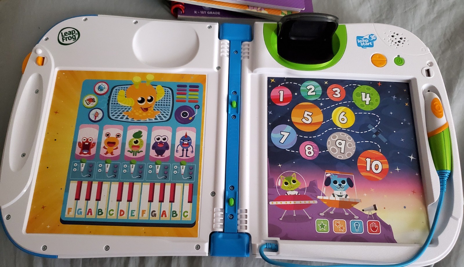 LEAPFROG LEAP START 3D ~ PRESCHOOL /KINDER + 1st GRADE ~ EDUCATIOAL LEARNING TOY