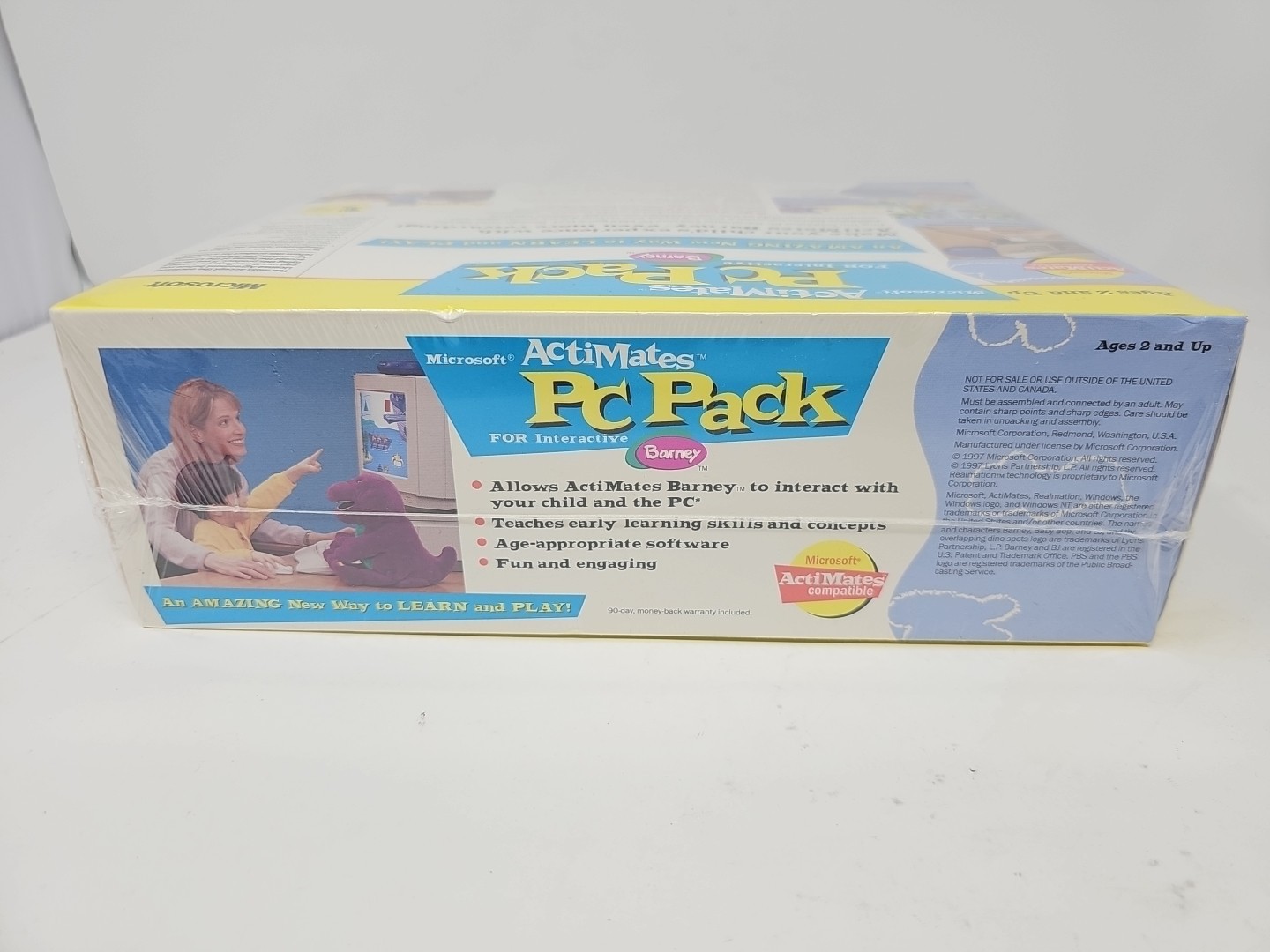 Microsoft ActiMates PC Pack for Interactive Barney – New Sealed