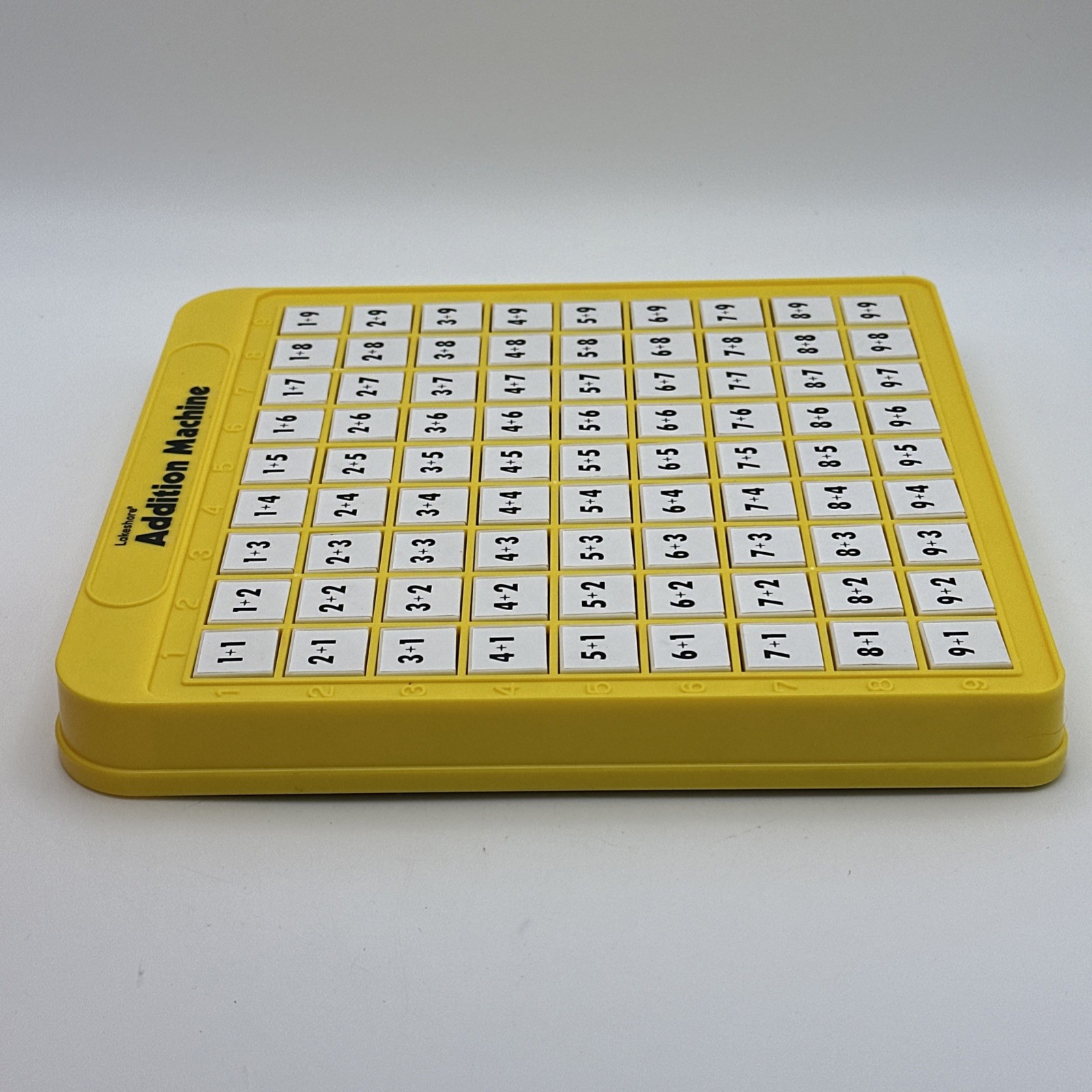 Lakeshore Addition Machine In Box Math Educational Tool Push Button Home School