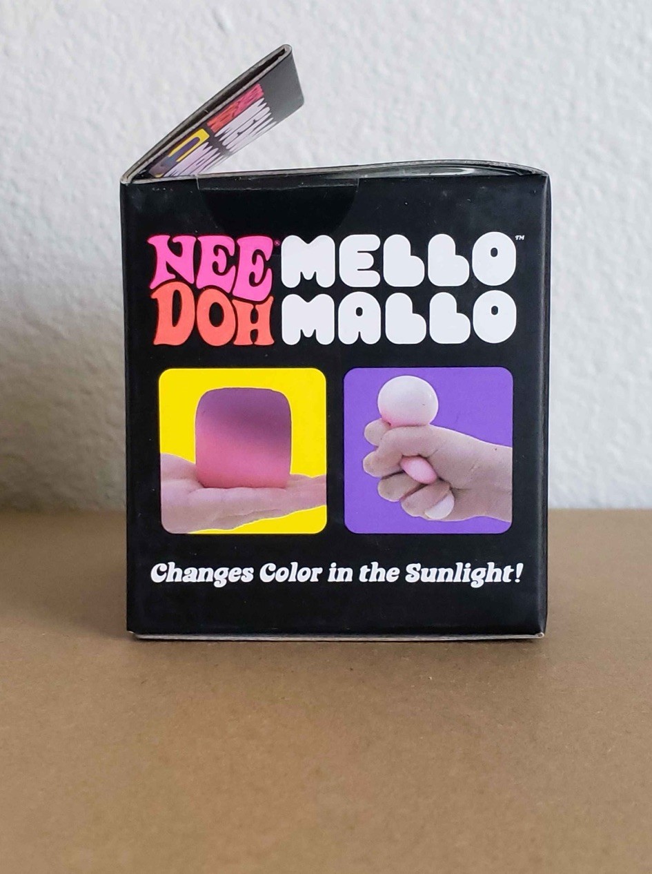 NeeDoh BLUE Mello Mallo Color Changing Squishy Squeeze Viral Toy SHIPSNOW