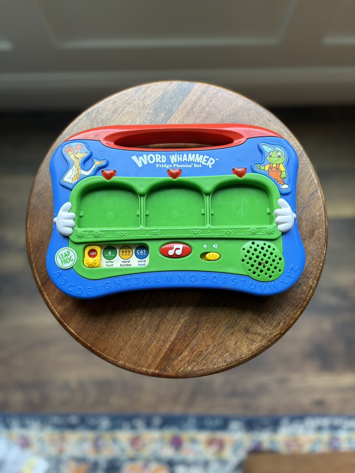 WORKING Leap Frog Word Whammer Fridge Phonics Set with all Magnetic Letters 2004