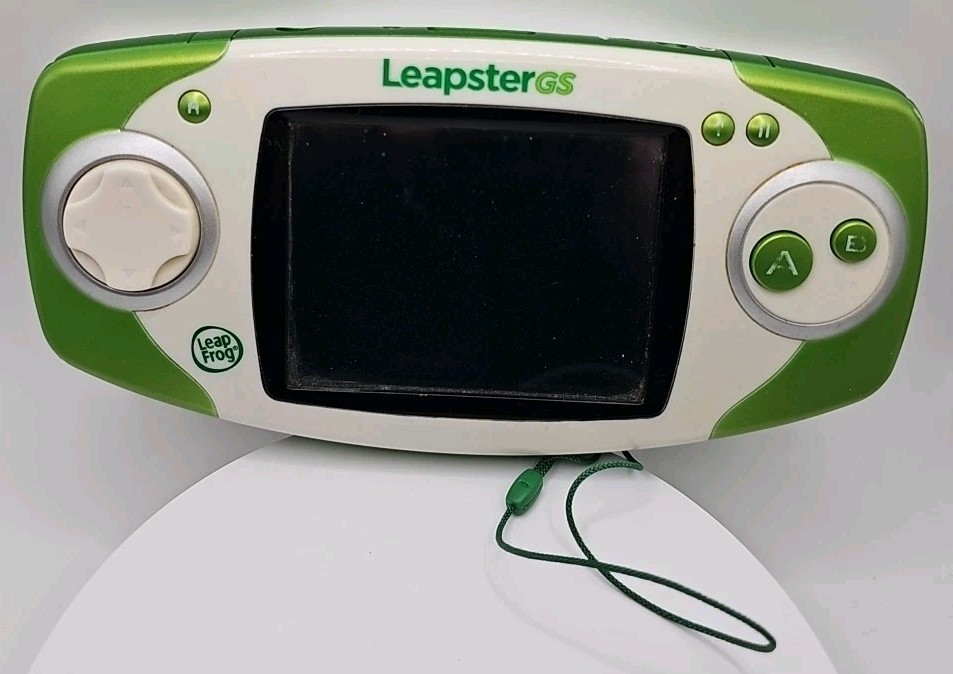 Leapfrog Leapster GS Game Console & Camera Tested & Working W/ Tangled + 5 Games