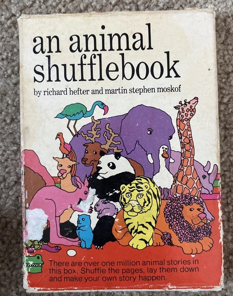 An Animal Shufflebook Cards By Richard Hefter Martin Stephen Moskof 1971