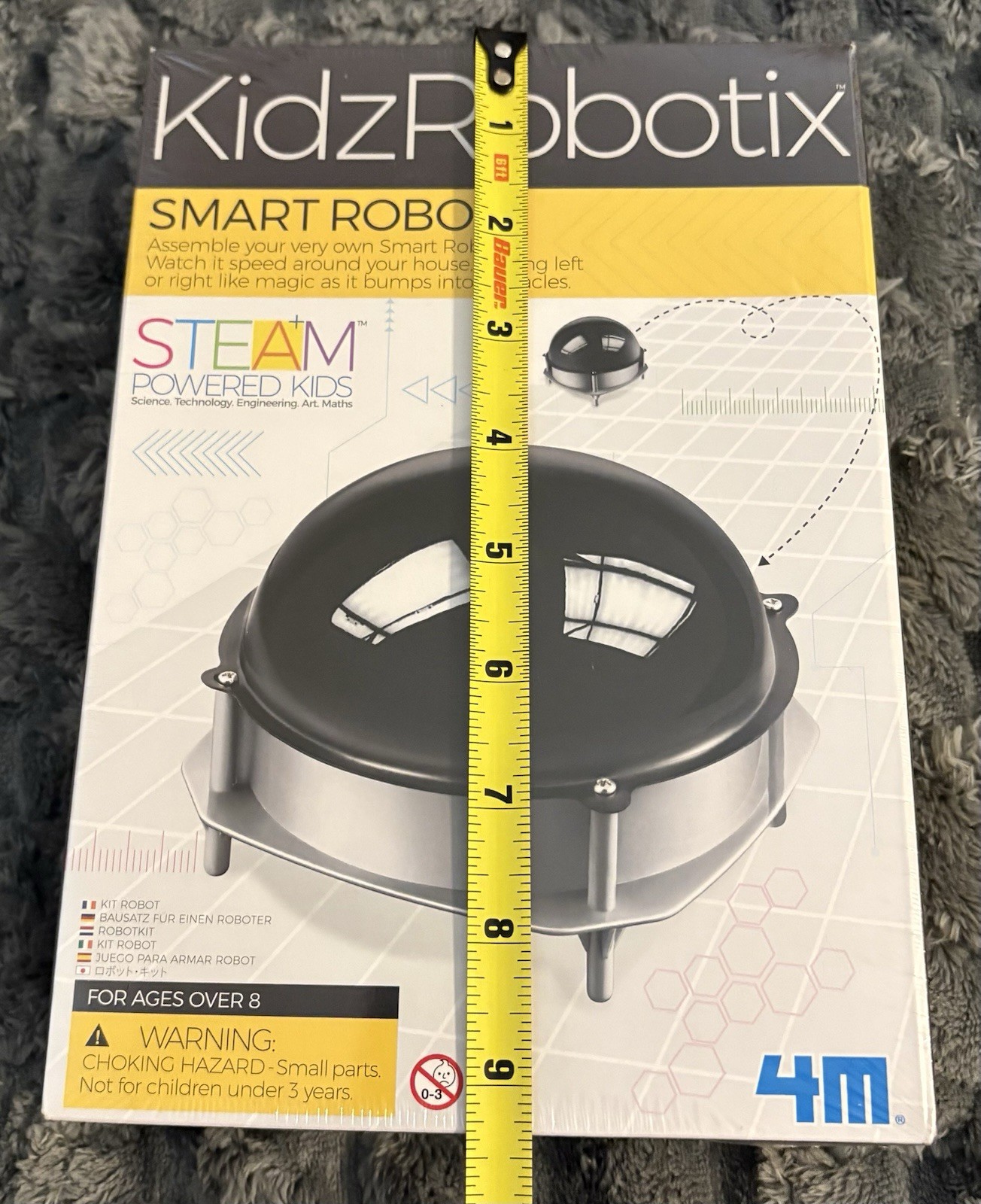 4M KidzRobotix Smart Robot – STEM Educational Build Kit | NEW Sealed