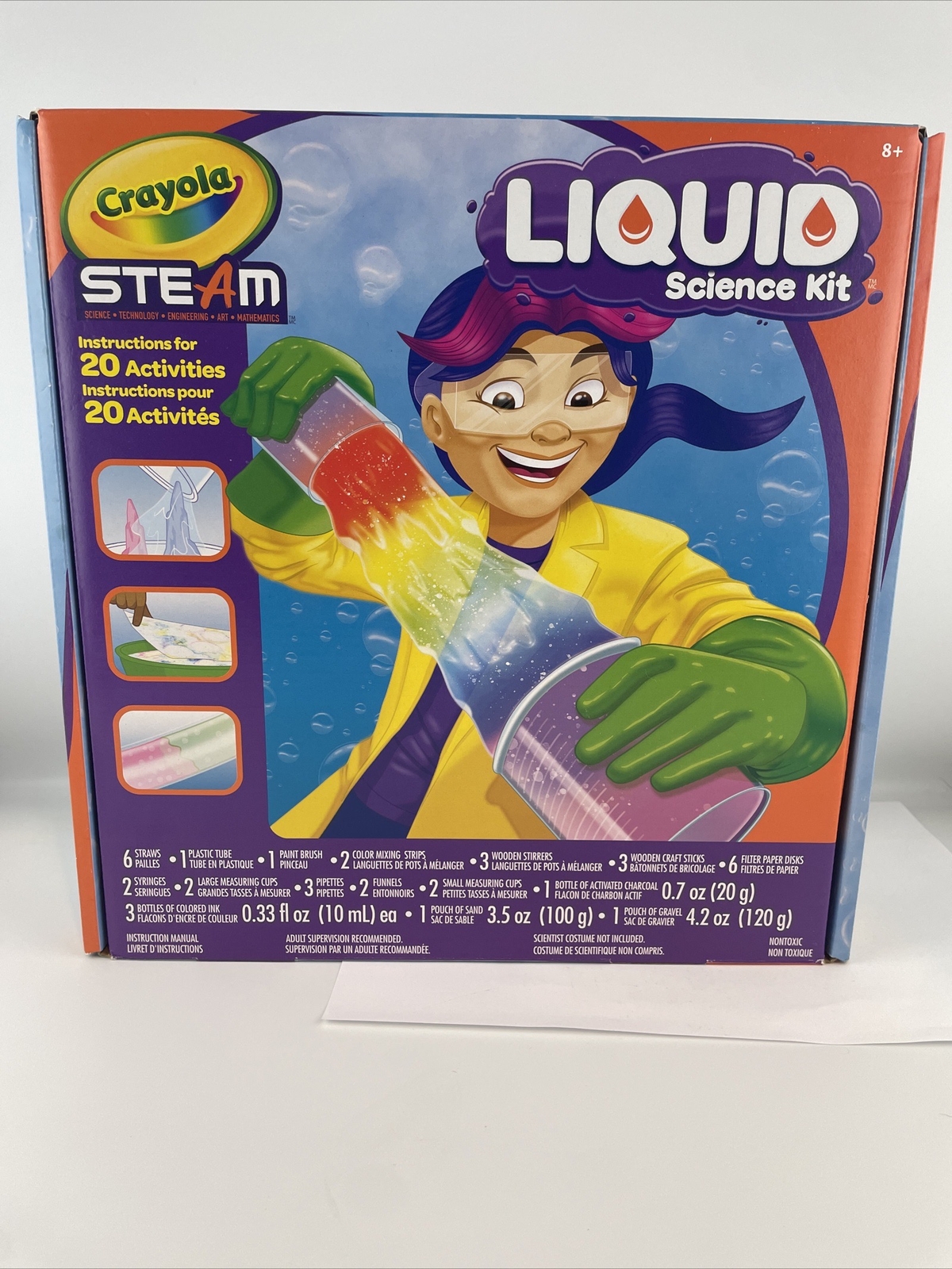 Crayola Liquid Science Kit for Kids, Water Experiments, Educational Toy, Gift