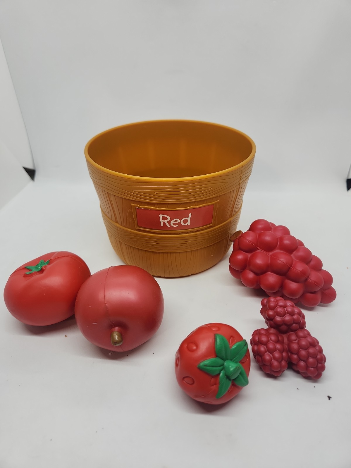 Learning Resources Farmers Market Color Matching Play Food Sorting Set Toy