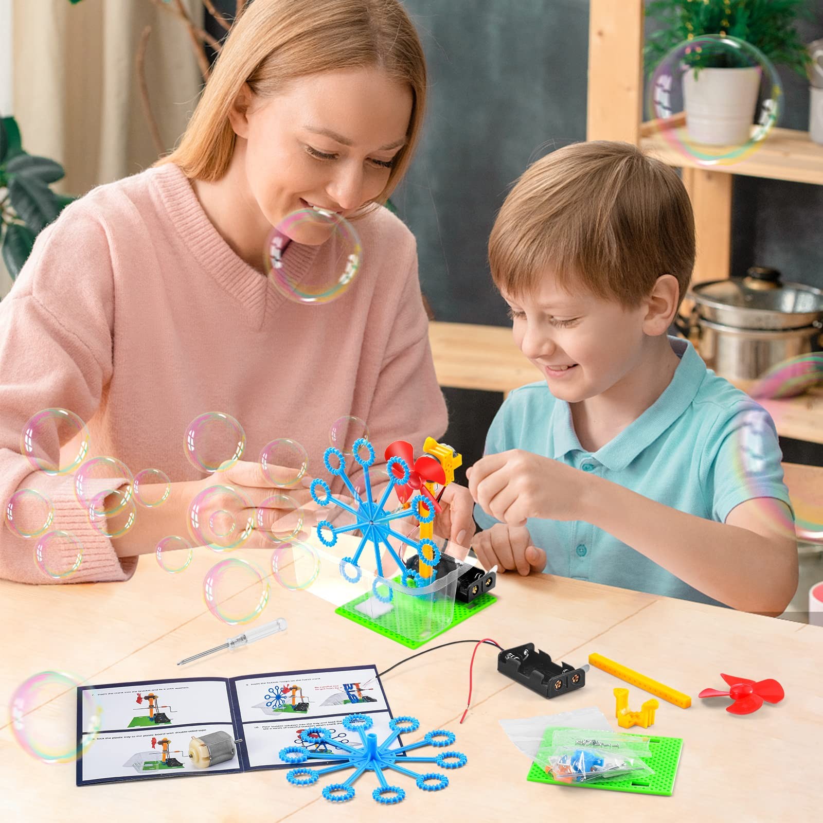 STEM Kits for Age 6-8 8-10 – Boy Gifts for 6 7 8 Year Old Boys Gift, STEM Toy…