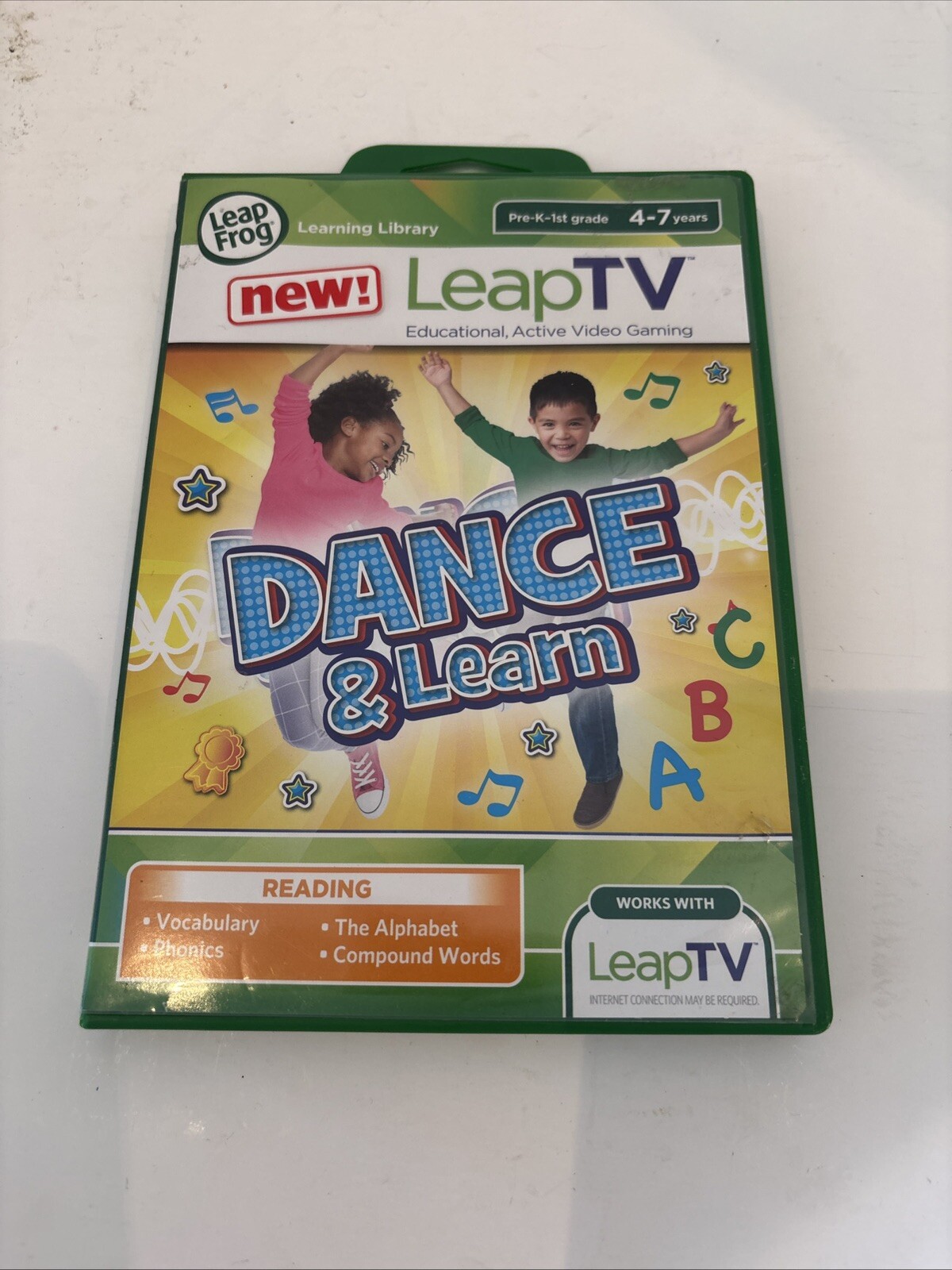 Leap Frog Leap TV Dance And Learn Pre k Thru 1st The Learning Active Video Gamin