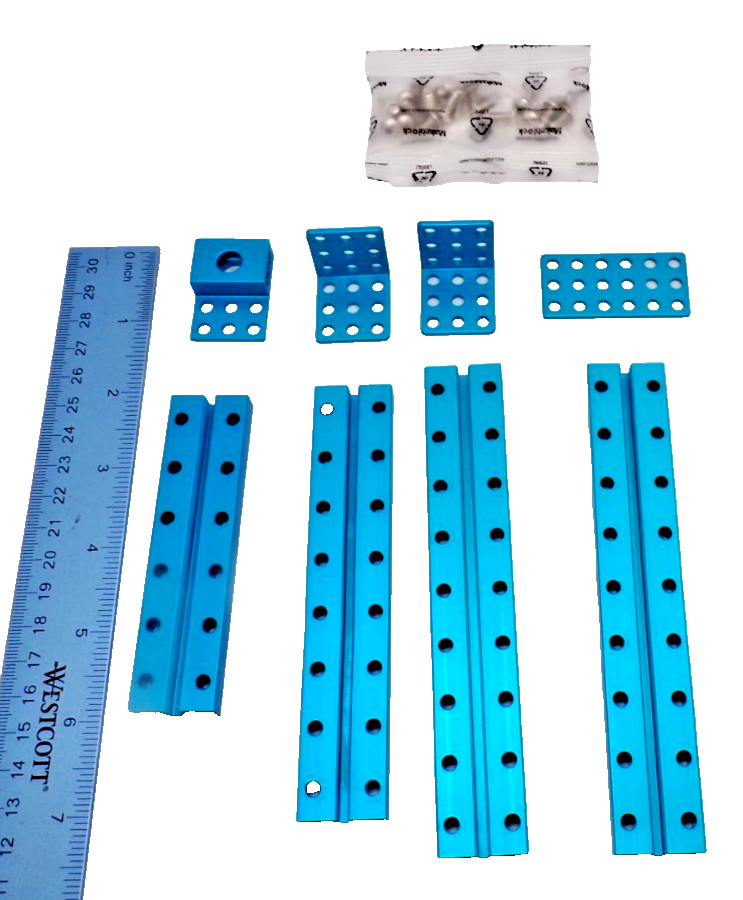 Makeblock parts from starter robot kit 0824-96 128 144 bracket plate + m4 screws
