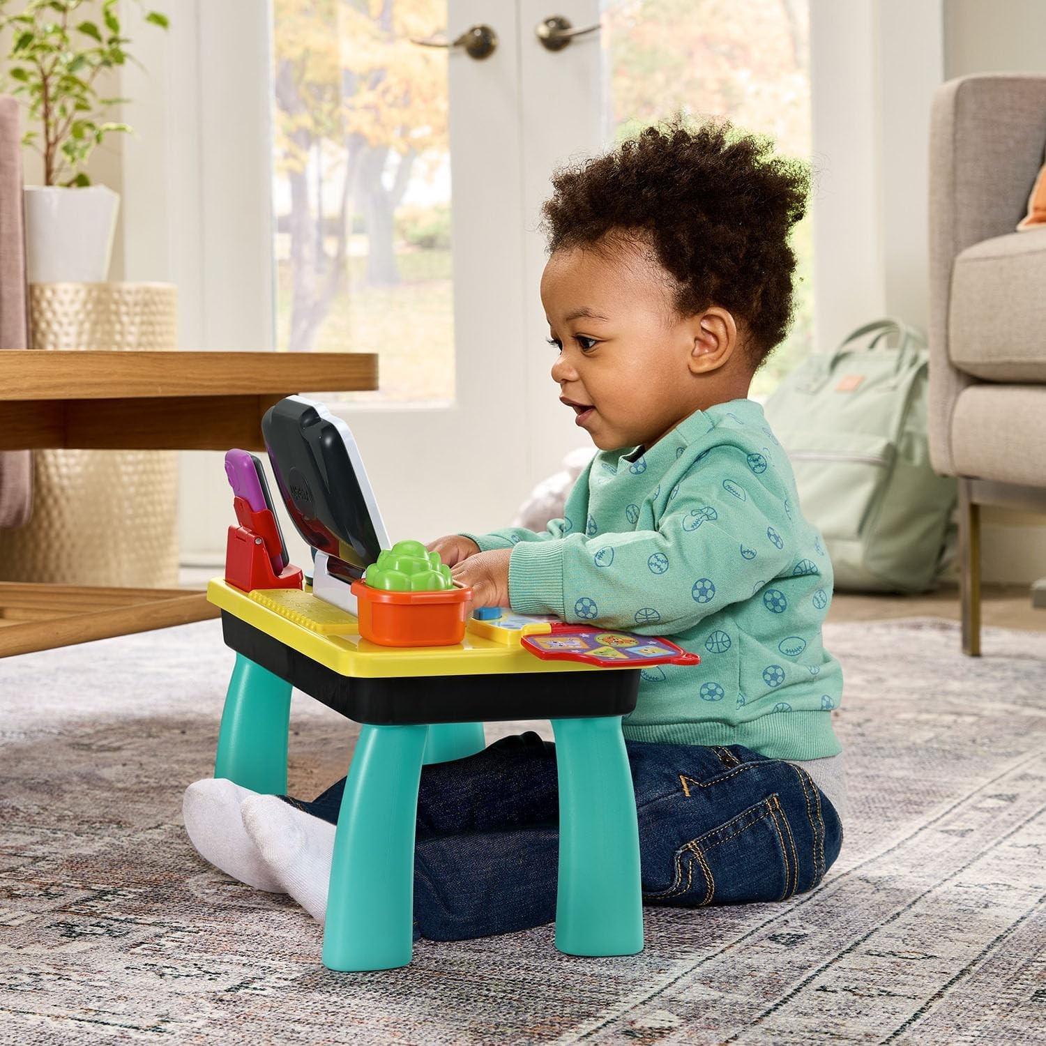 VTech Little CEO Learning Desk Toddler Activity Center Numbers, Letters & Music