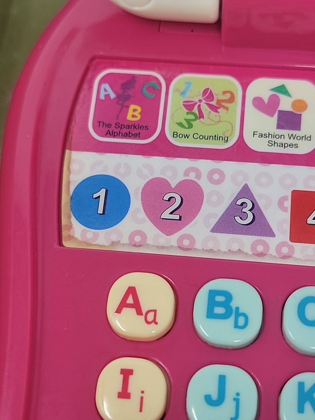 Barbie A Fashion Fairytale Little Learning Laptop. Read Untested