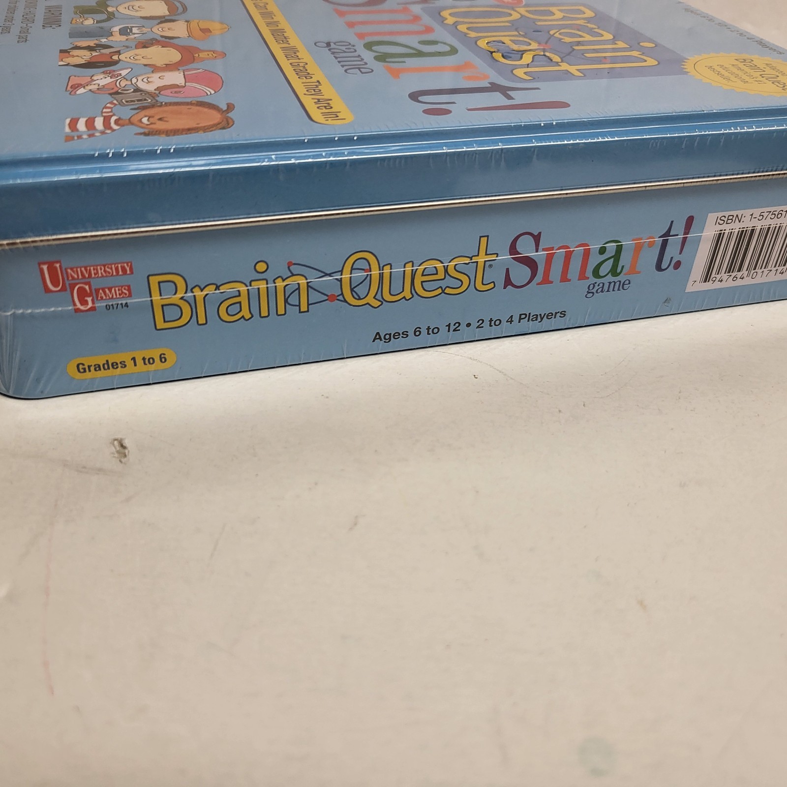 University Games Brain Quest Smart! Card Game – NEW/ SEALED in TIN –