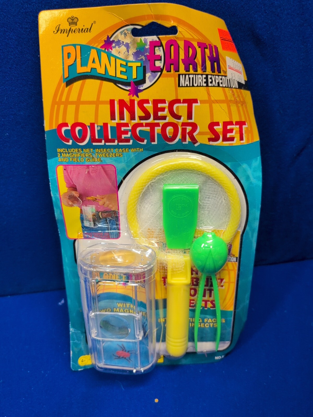 Planet Earth Nature Insect Collector Set Toy by Imperial #8125 Vintage Retro NEW