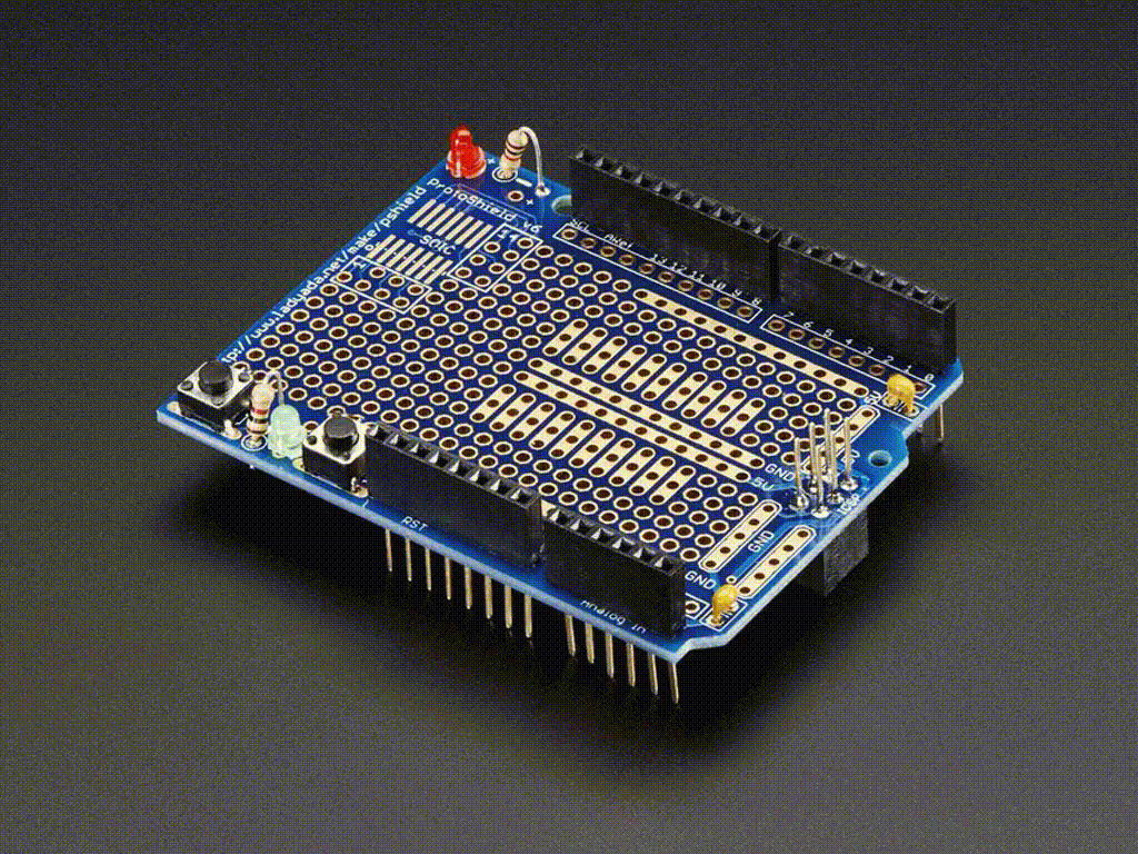 [ Adafruit ] Proto Shield for Arduino Unassembled Kit – Stackable – Version R3