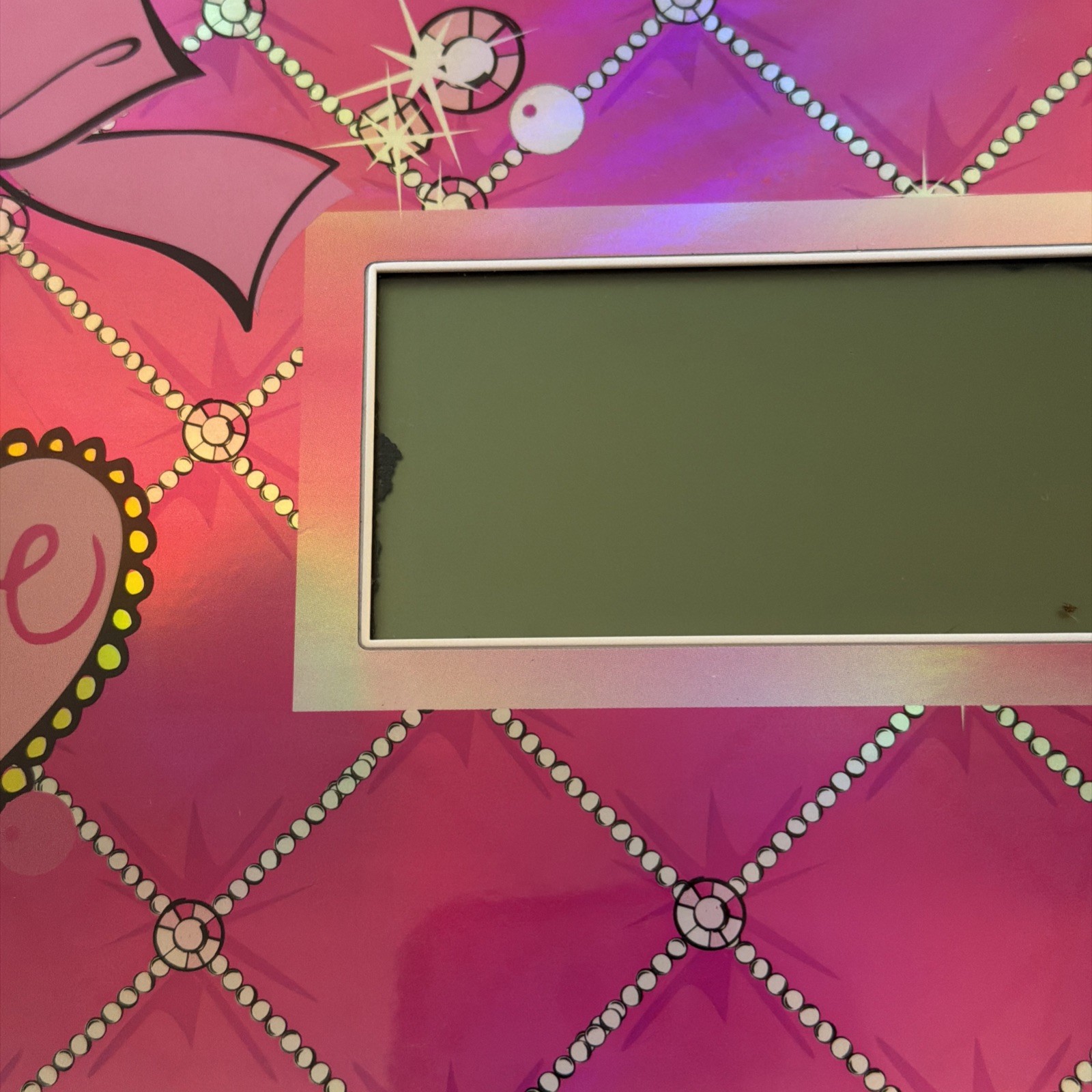 Pink Barbie Learning Laptop Computer Oregon Scientific- Tested- Screen Has Marks
