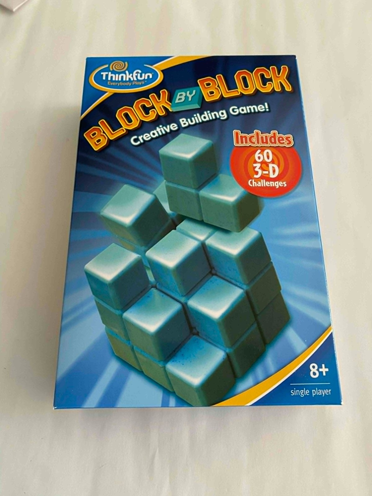 Block By Block Creative Building Game – ThinkFun – Family Fun – NEW ( Open box )