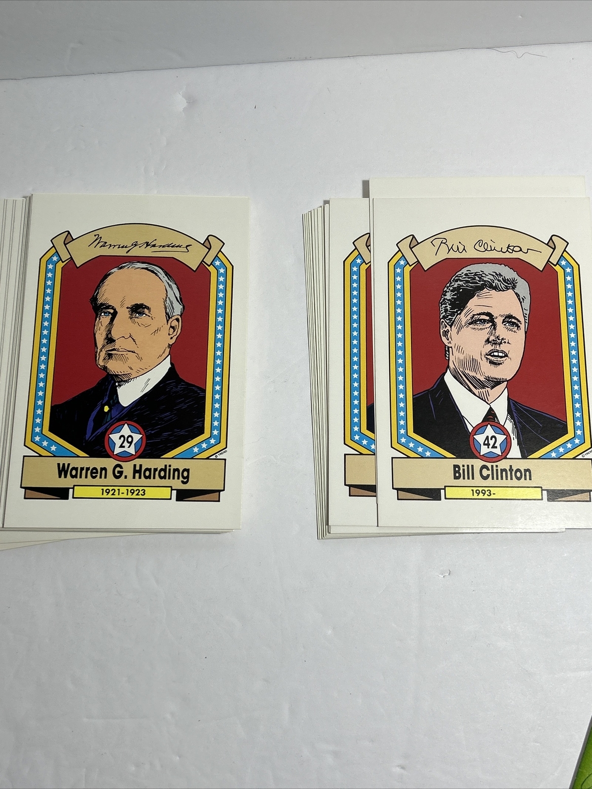 Trend Presidents of the United States Fun-To-Know Flash Cards 1992 T-1662