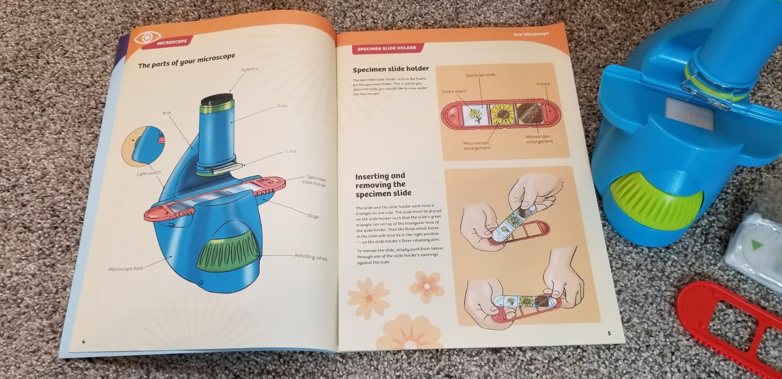 Thames and Kosmos Big and Fun Microscope – Toy for 4-6 years – Complete Set