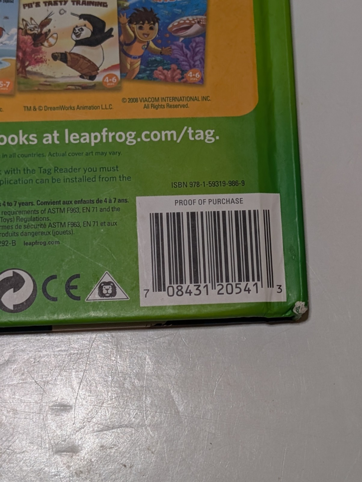 Leap Frog LeapReader TAG Book Dr Seuss Cat In The Hat Developmental Interactive