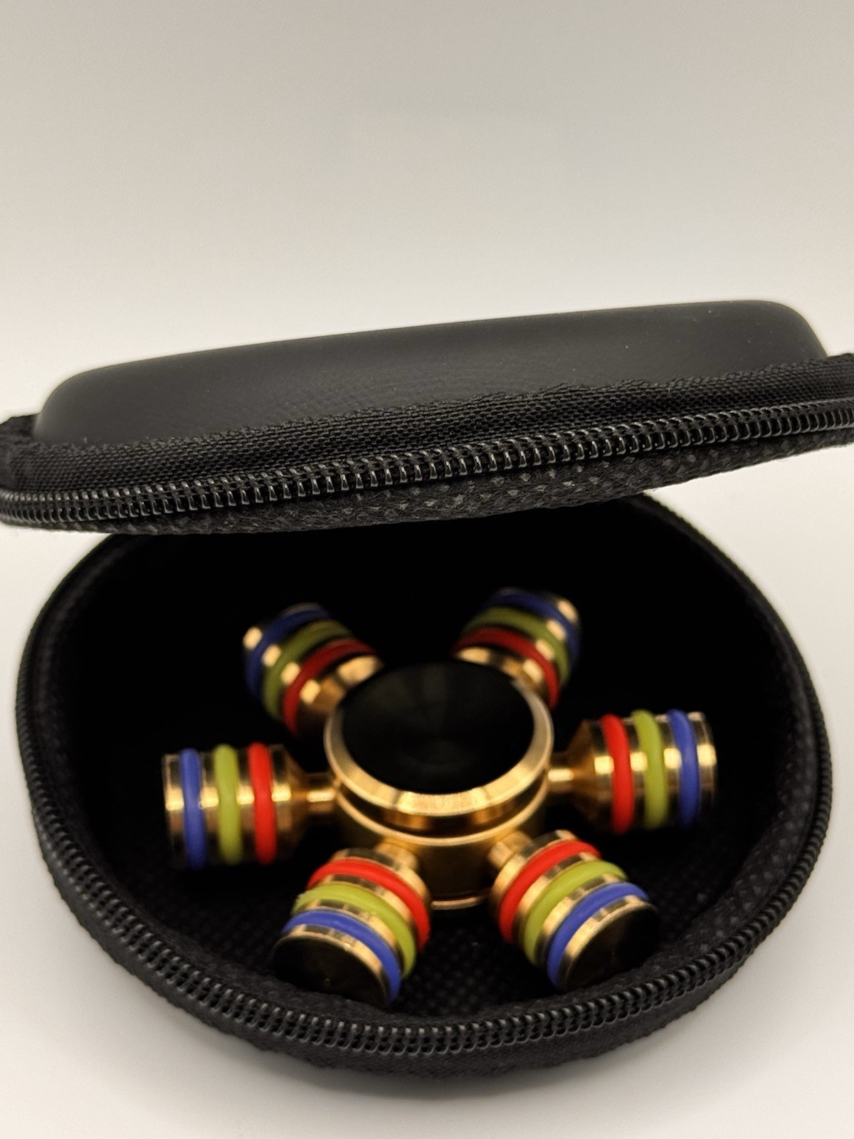 Metal Brass Fidget Spinner All Metal Toy Adults Kids Boys Girls