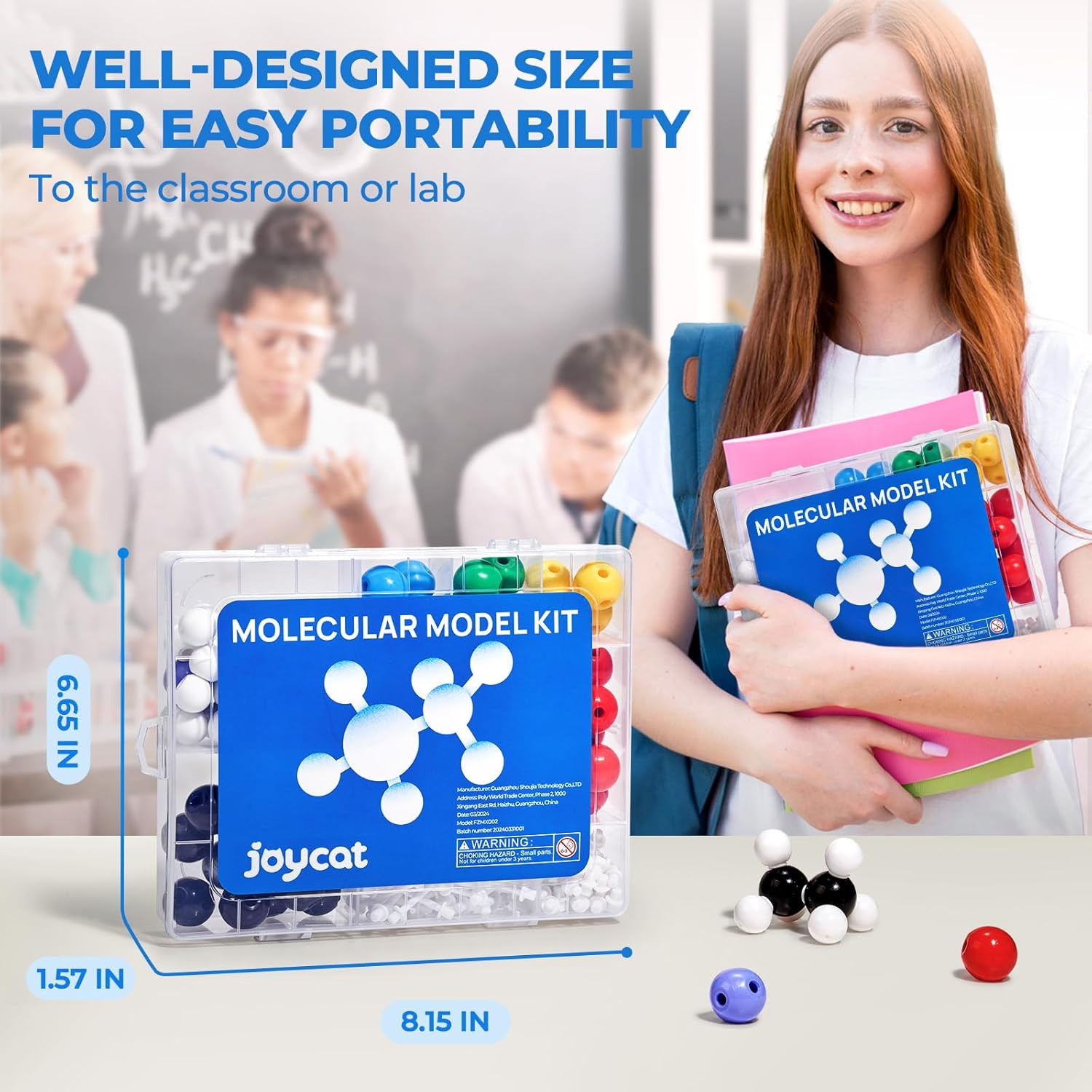 Molecular Model Kit (238Pcs), Organic Chemistry Molecule Science Gifts for Ochem