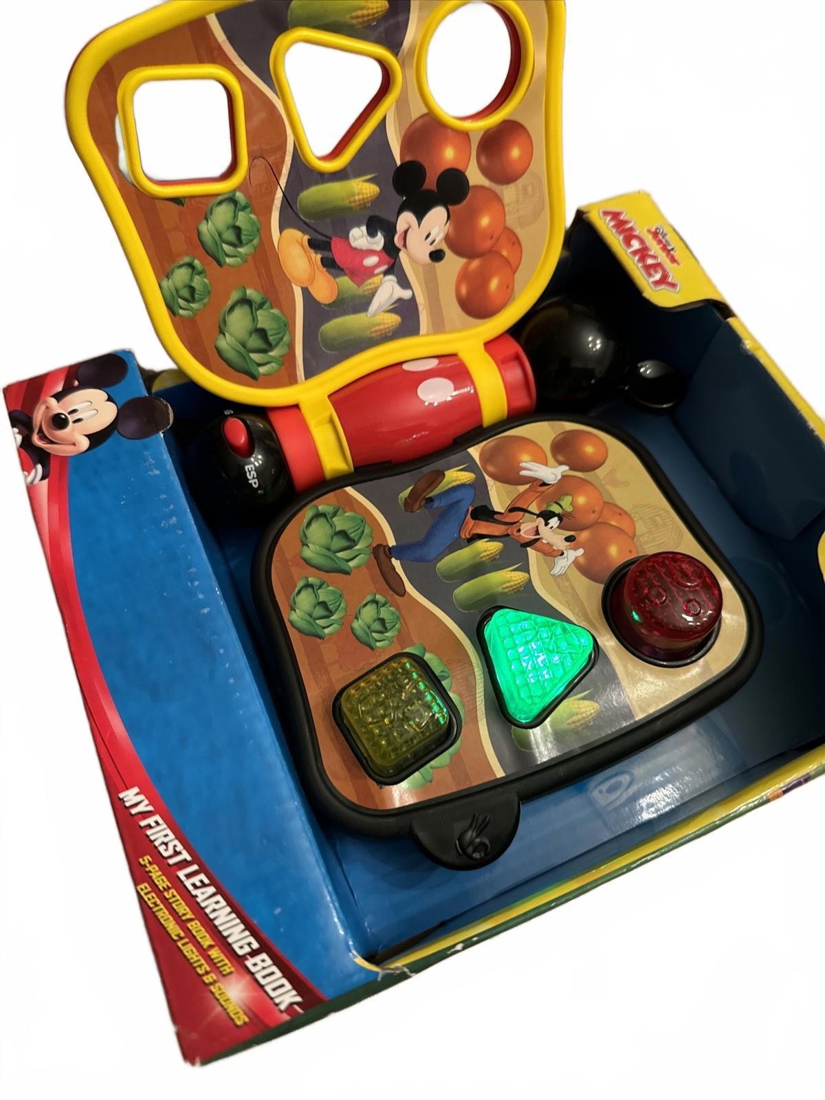 Disney My First Learning Book Age 12M+ 907876 Battery Included! Lights/sounds