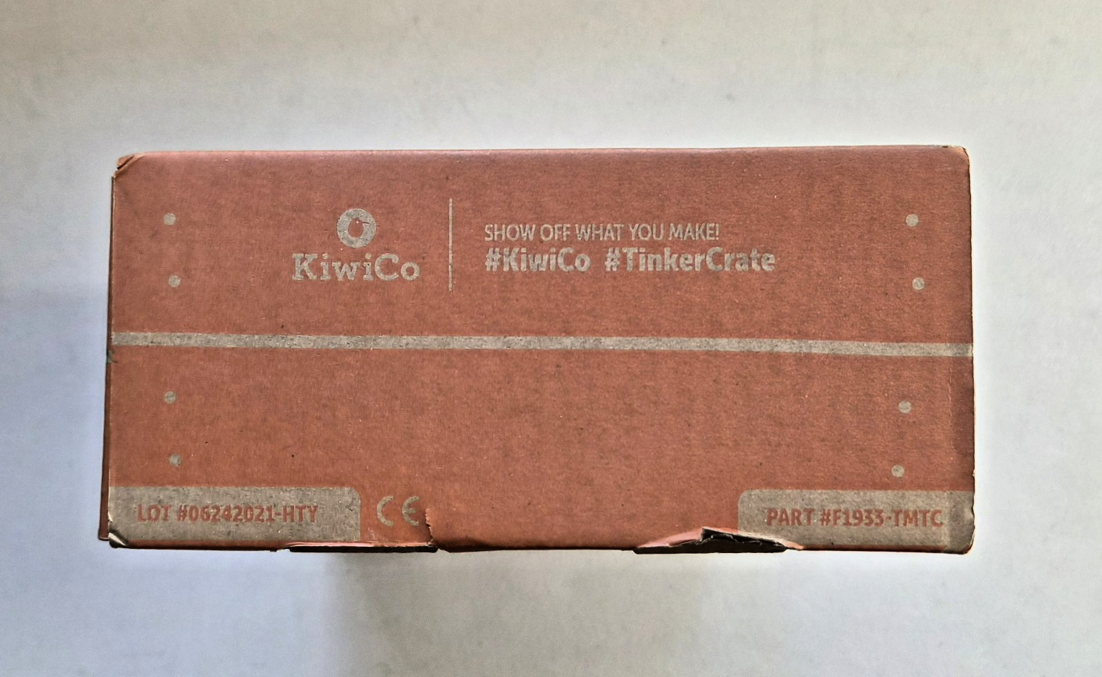 KiwiCo Tinker Crate Drift Motorcycle STEM Project Kit New Sealed Ages 9-14