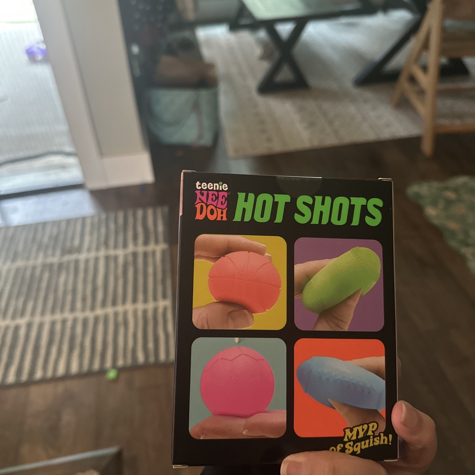 Needoh Hot Shots Teenie Multipack Nee Doh Mini 4 pack TIKTOK – AUTHENTIC New Box