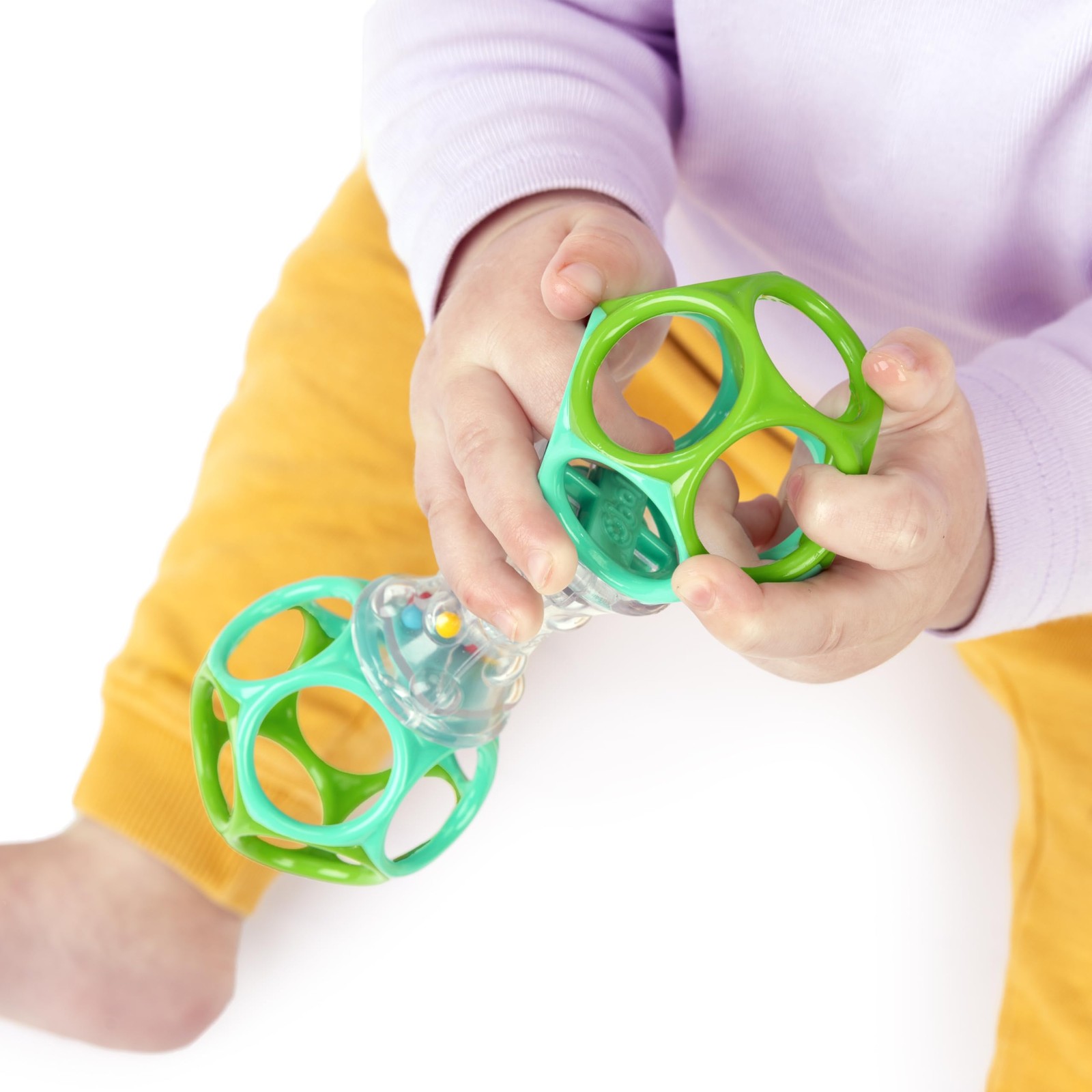 Bright Starts Oball Shaker Rattle 1 Count (Pack of 1),