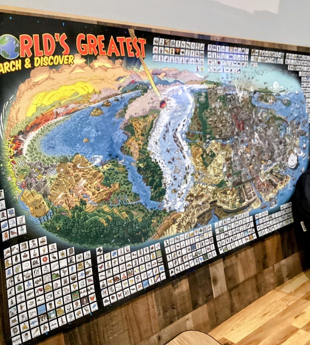 World Greatests Search & Discover HUGE poster World History Edition