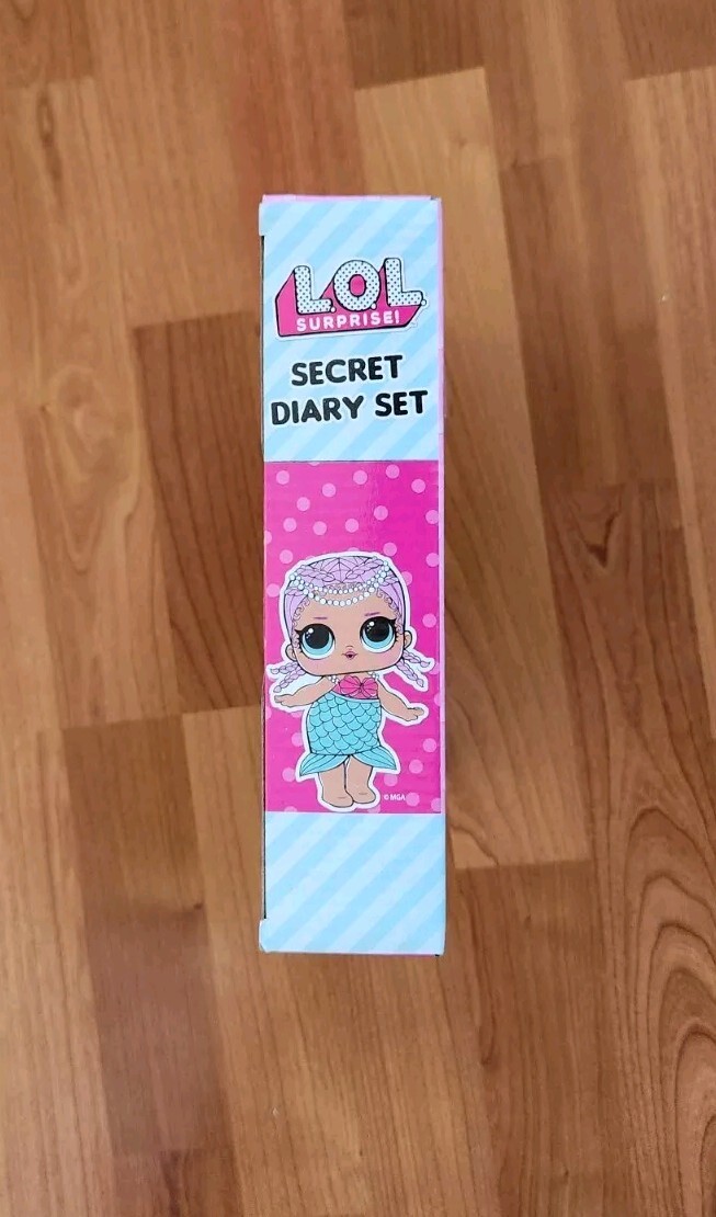 New LOL Surprise Secret Diary Set, Stickers Stamps Pen Lock and Key