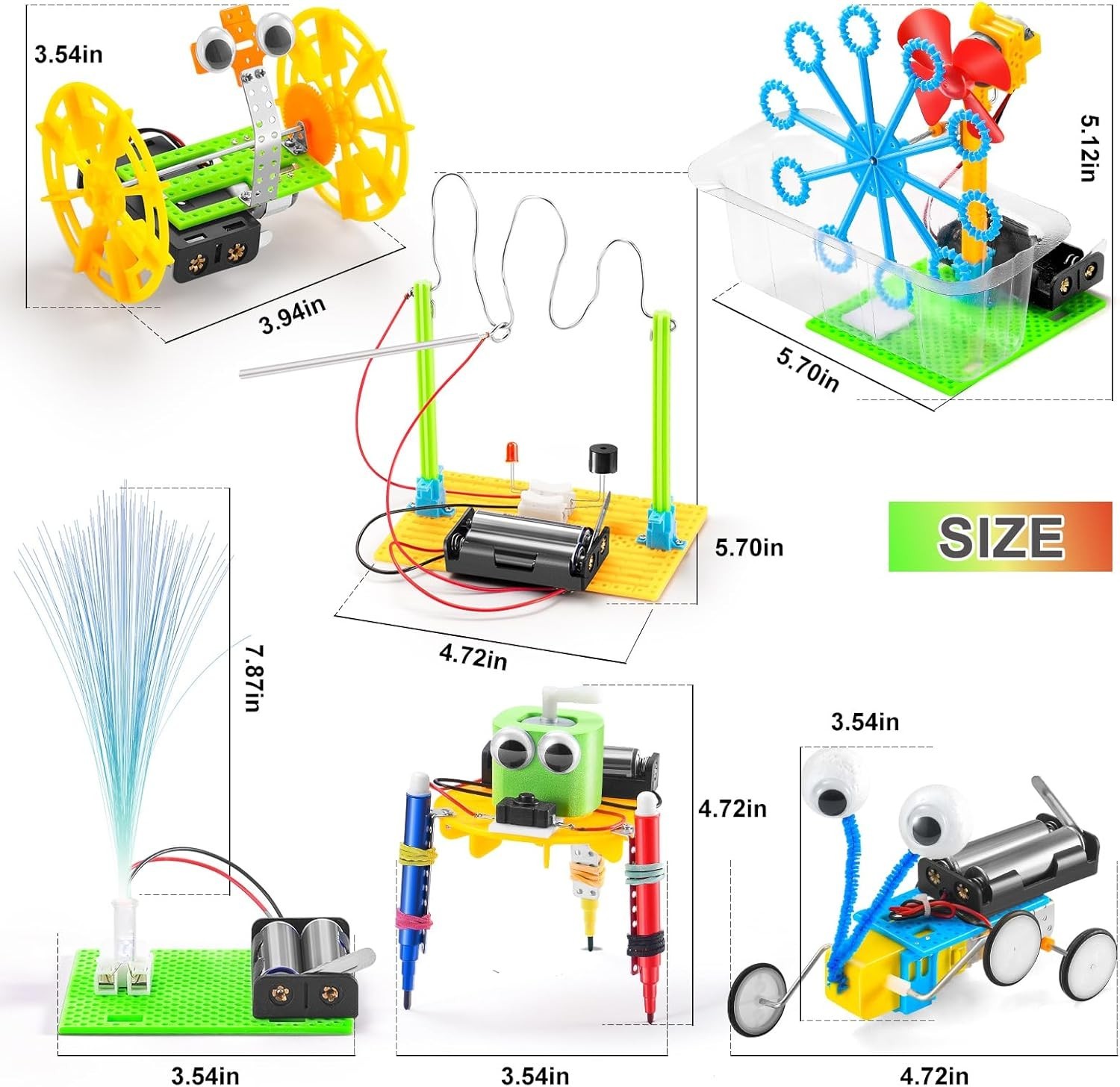 STEM Robotics Kit – STEM Toys for Age 8-13, Boy Robot Toys for 6 7 8 9 10 Ol…
