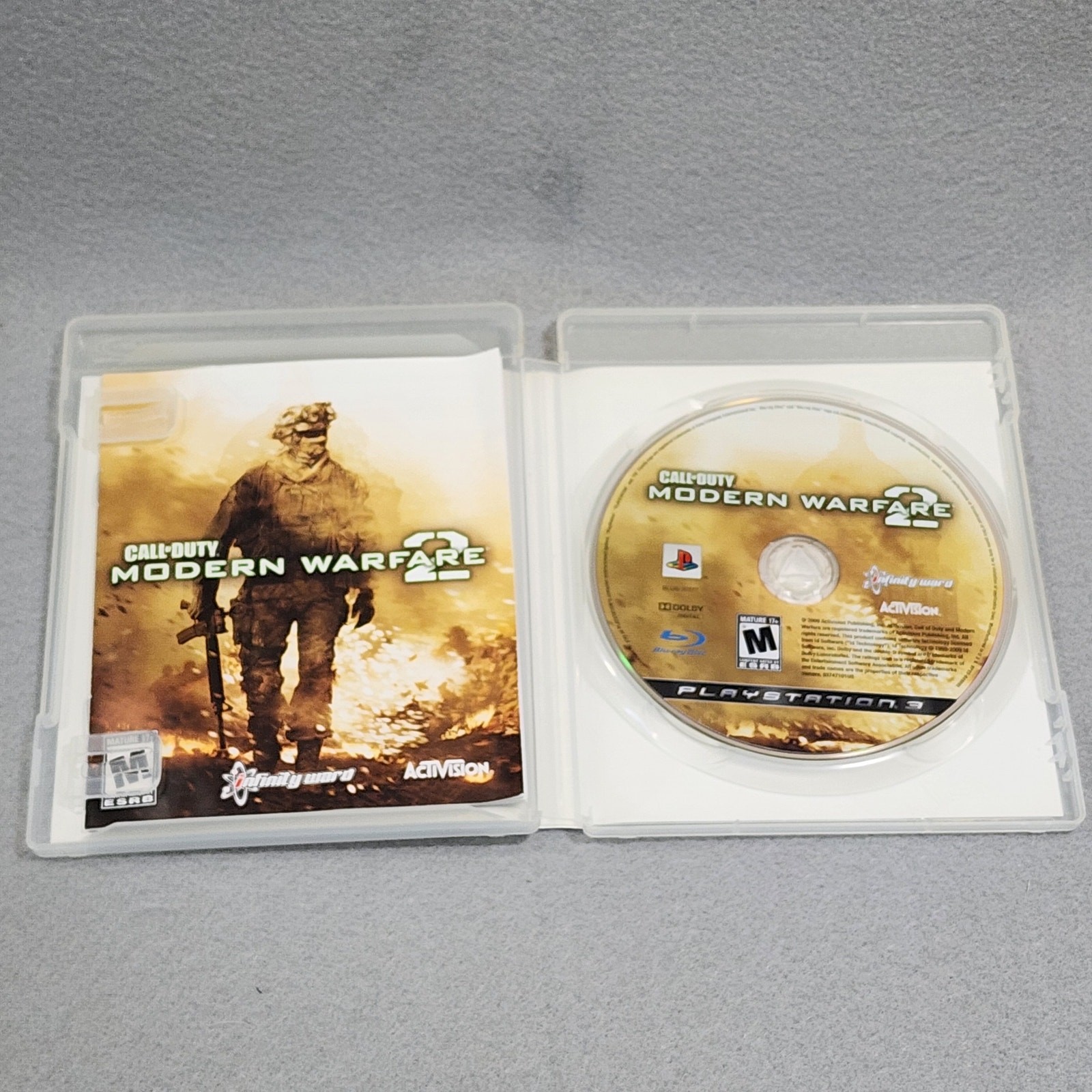Call Of Duty Modern Warfare 2 PlayStation 3 (2009 PS3) Complete – Untested