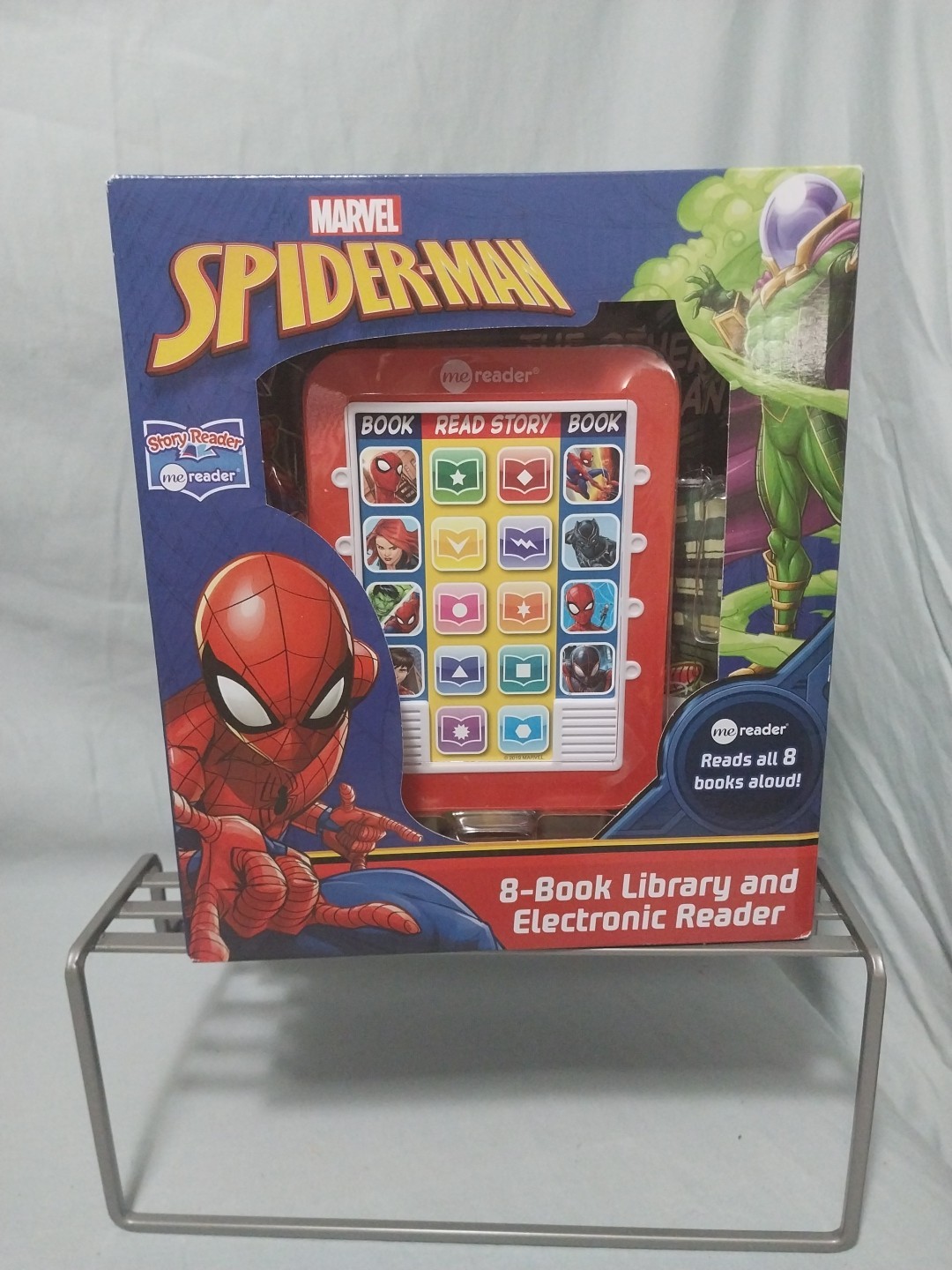 Marvel Spider-Man Me Reader 8-Book Library & Electronic Reader