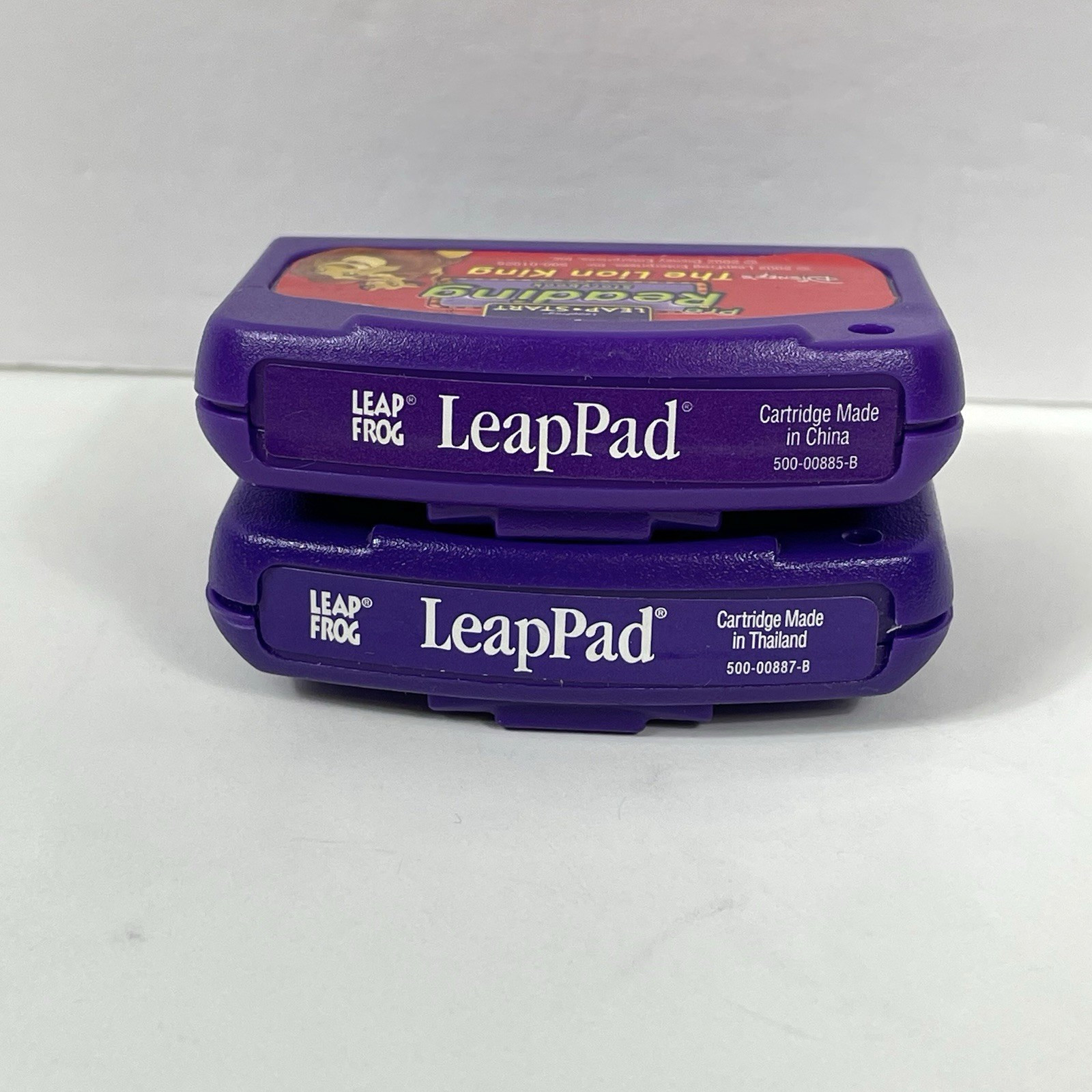 Leapfrog Disney’s Reading Finding Nemo and The Lion King Cartridge’s